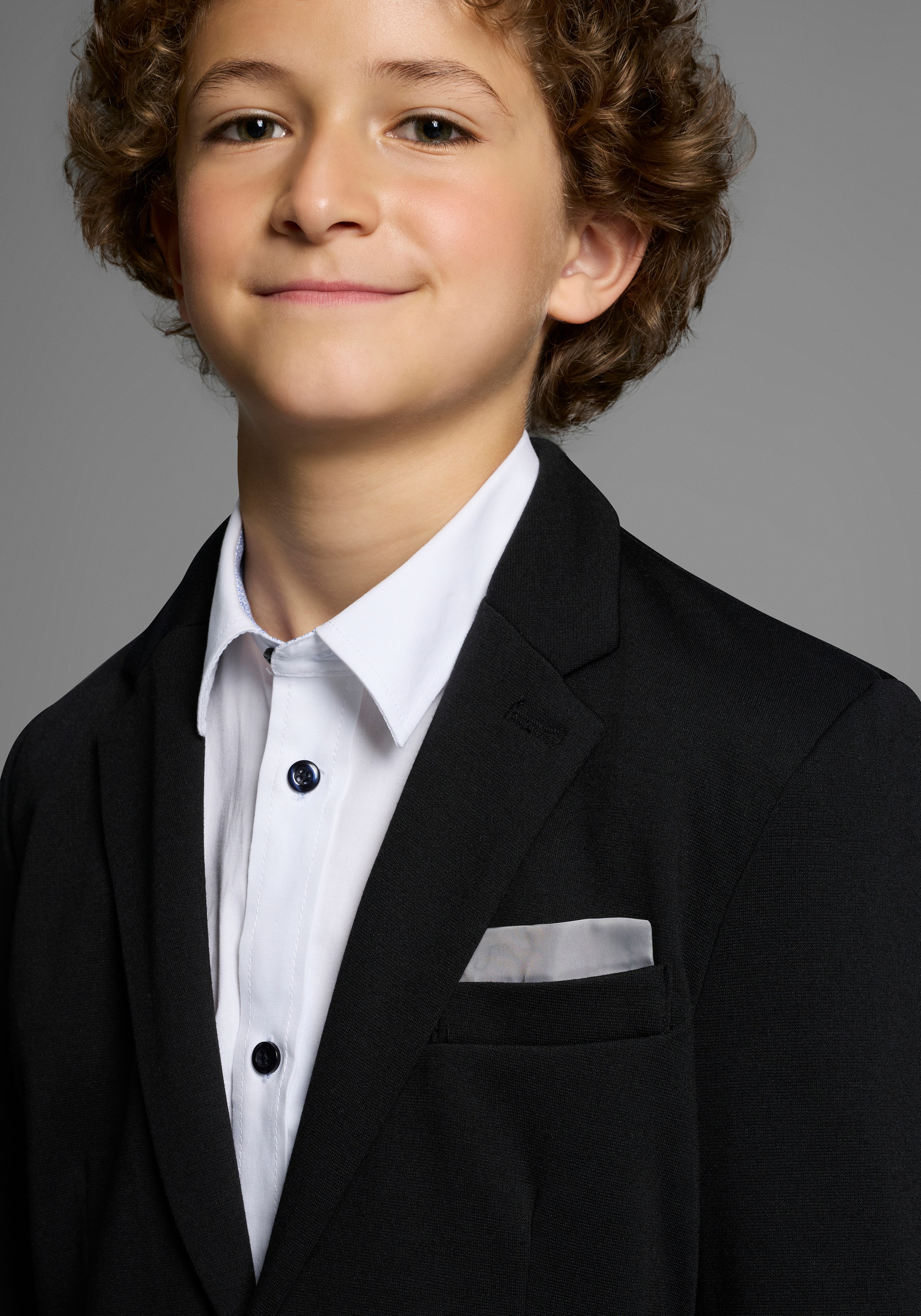 Thumbnail - Bruno Banani Anzug "2tlg. Jersey Anzug" Set, Sakko & Hose, 2 Stk. tlg. Basic NEU BRUNO BANANI für TEENS. Eleganter Jerse...