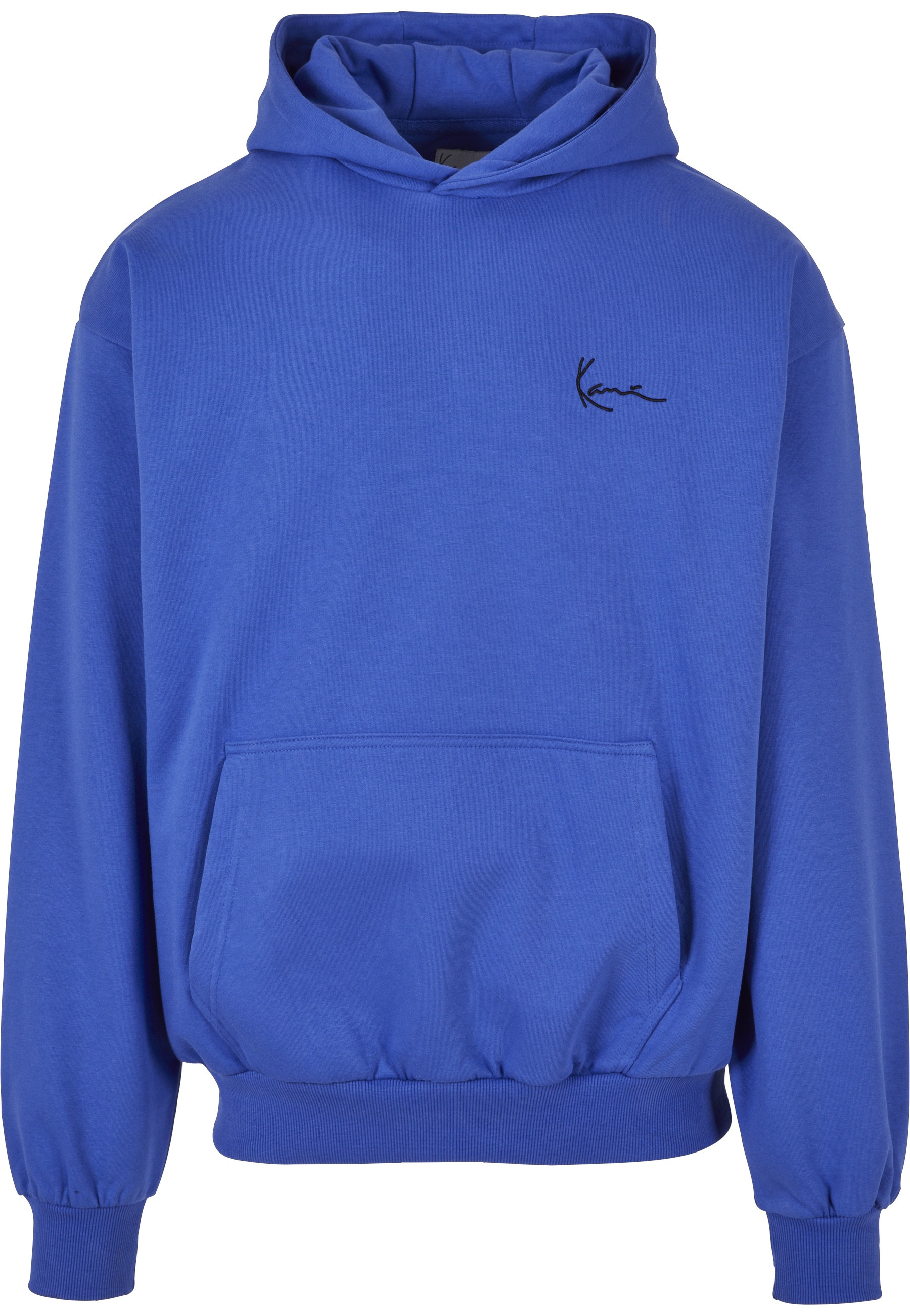 Karl Kani Sweatjacke "Karl Kani Herren KM231-046-1KK Chest Signature OS Hoodie blue" 1 Stk.