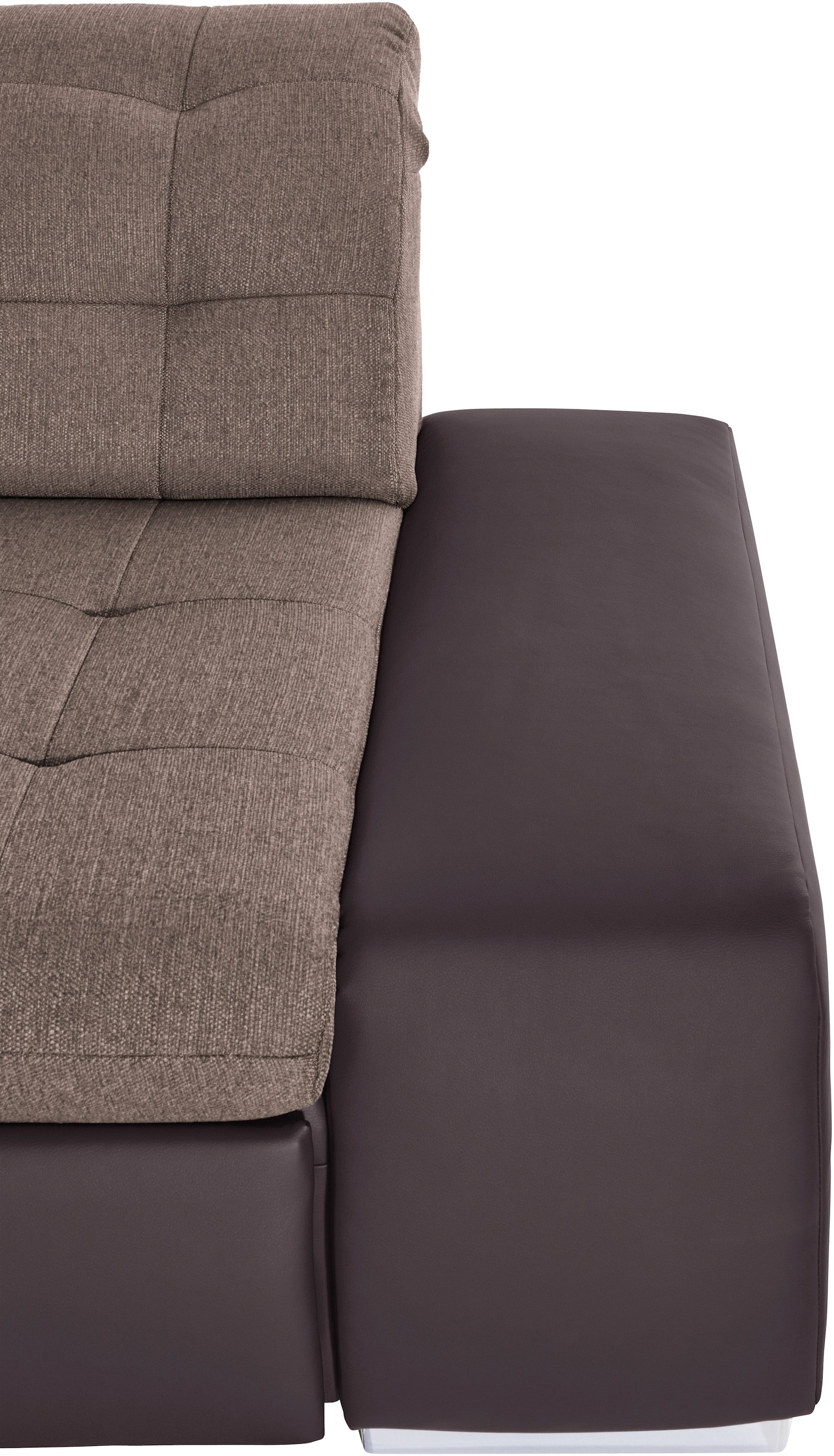 sit&more Ecksofa »Palomino L-Form«, wahlweise XL oder XXL und mit Bettfunktion