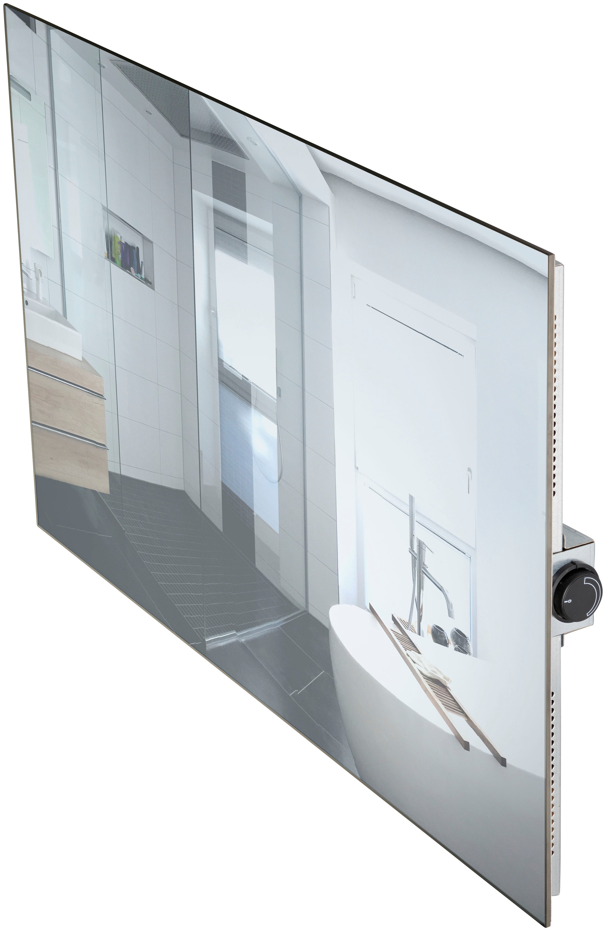 Infrarotheizung »Glasheizkörper 1200W 60x120cm Dekorfarbe Spiegel«