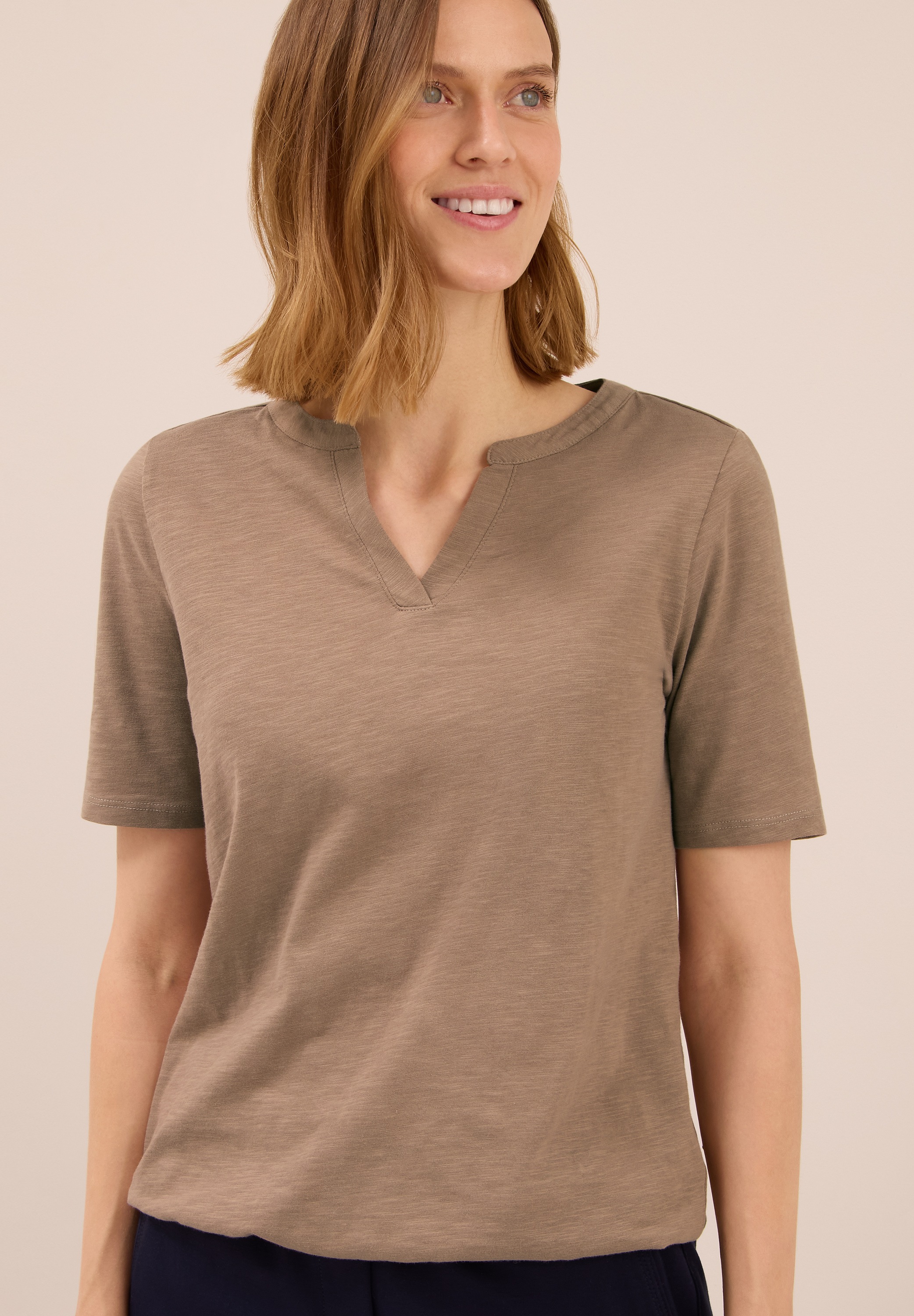 Cecil Tunikashirt aus reiner Baumwolle günstig online kaufen