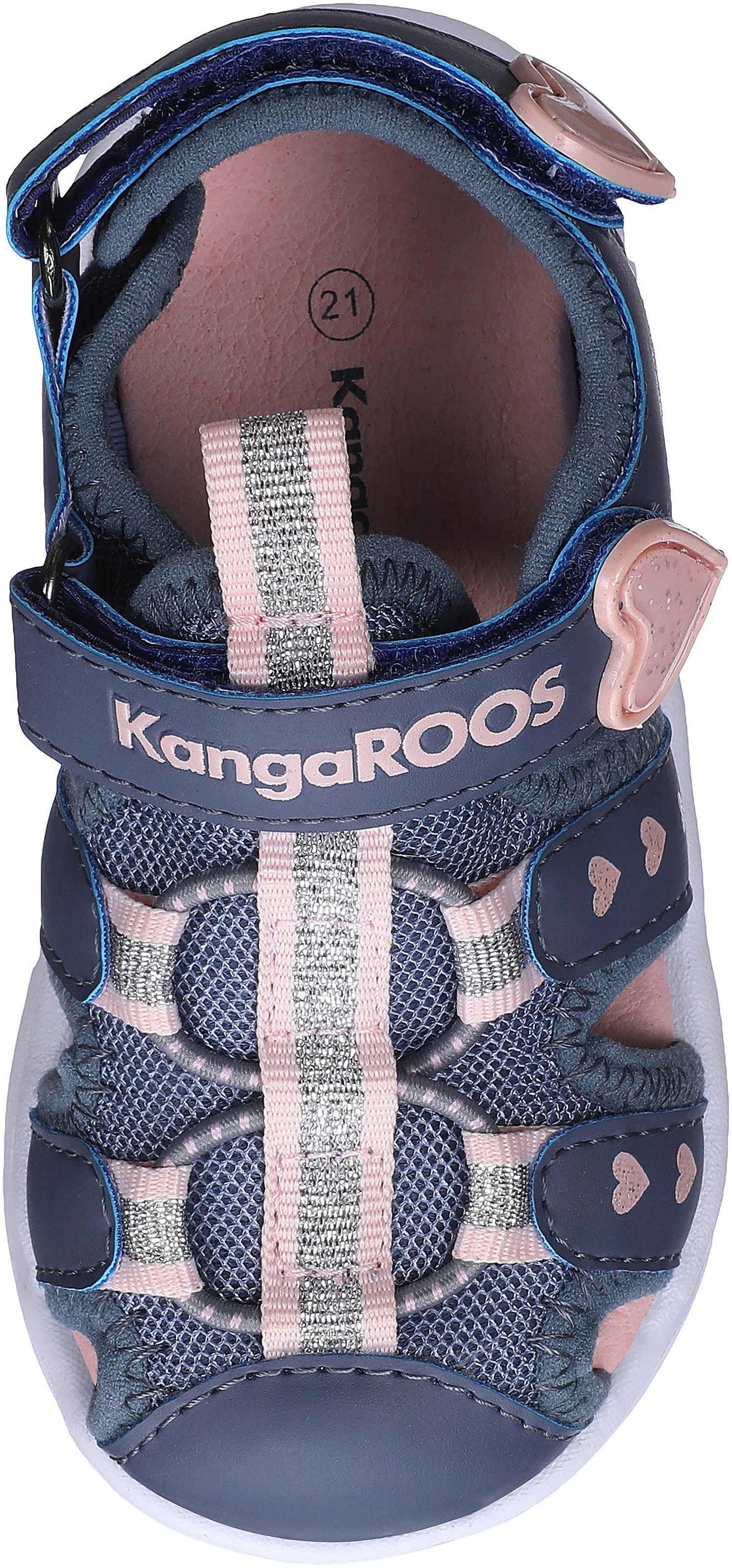 KangaROOS Sandale »K-Mini«, mit | kaufen Klettverschluss BAUR