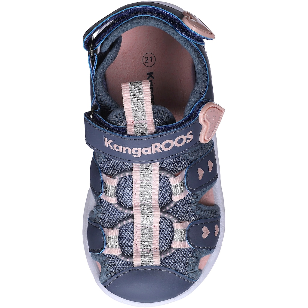 KangaROOS Sandale »K-Mini«, mit Klettverschluss