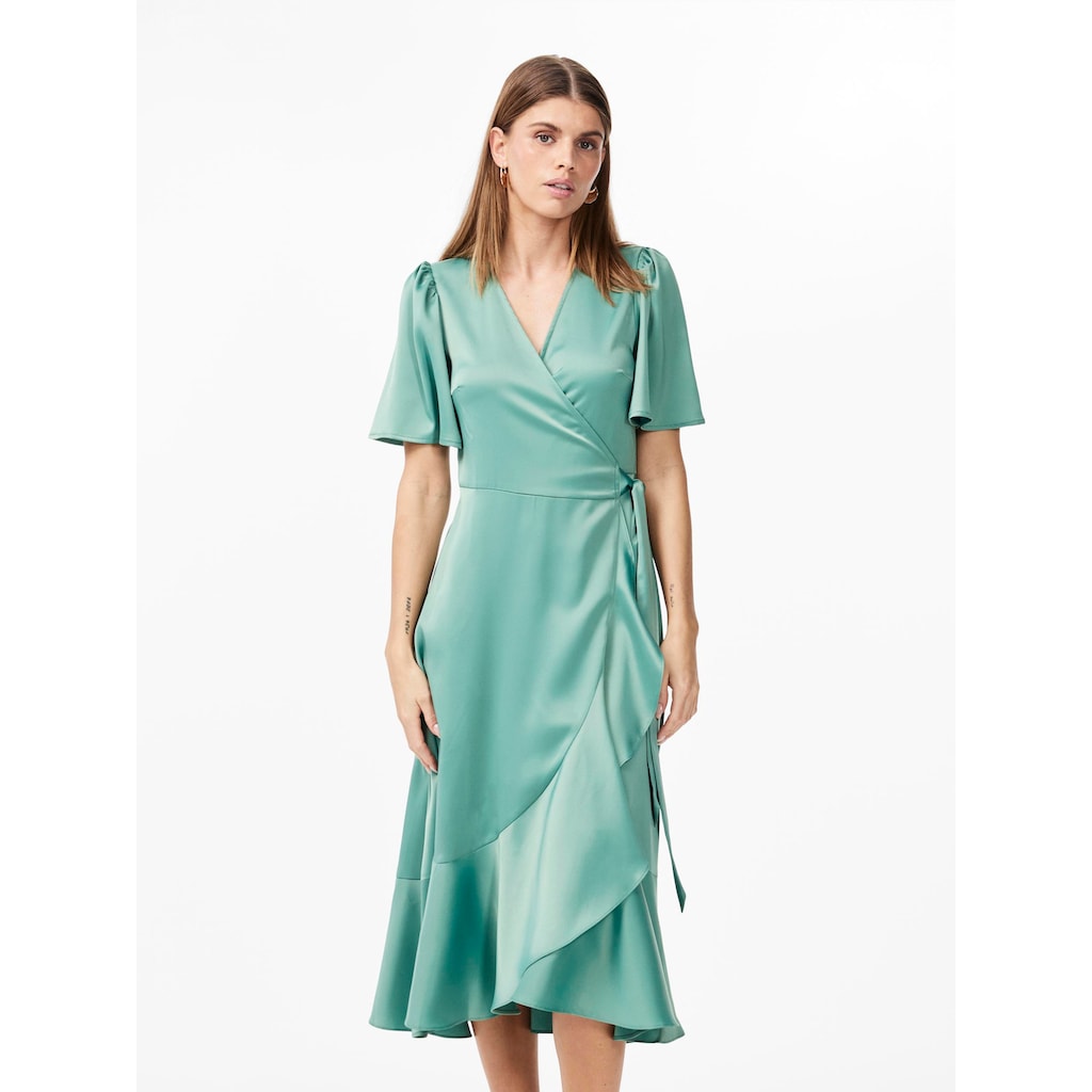 Y.A.S Wickelkleid »YASTHEA 2/4 MIDI WRAP DRESS S. NOOS«