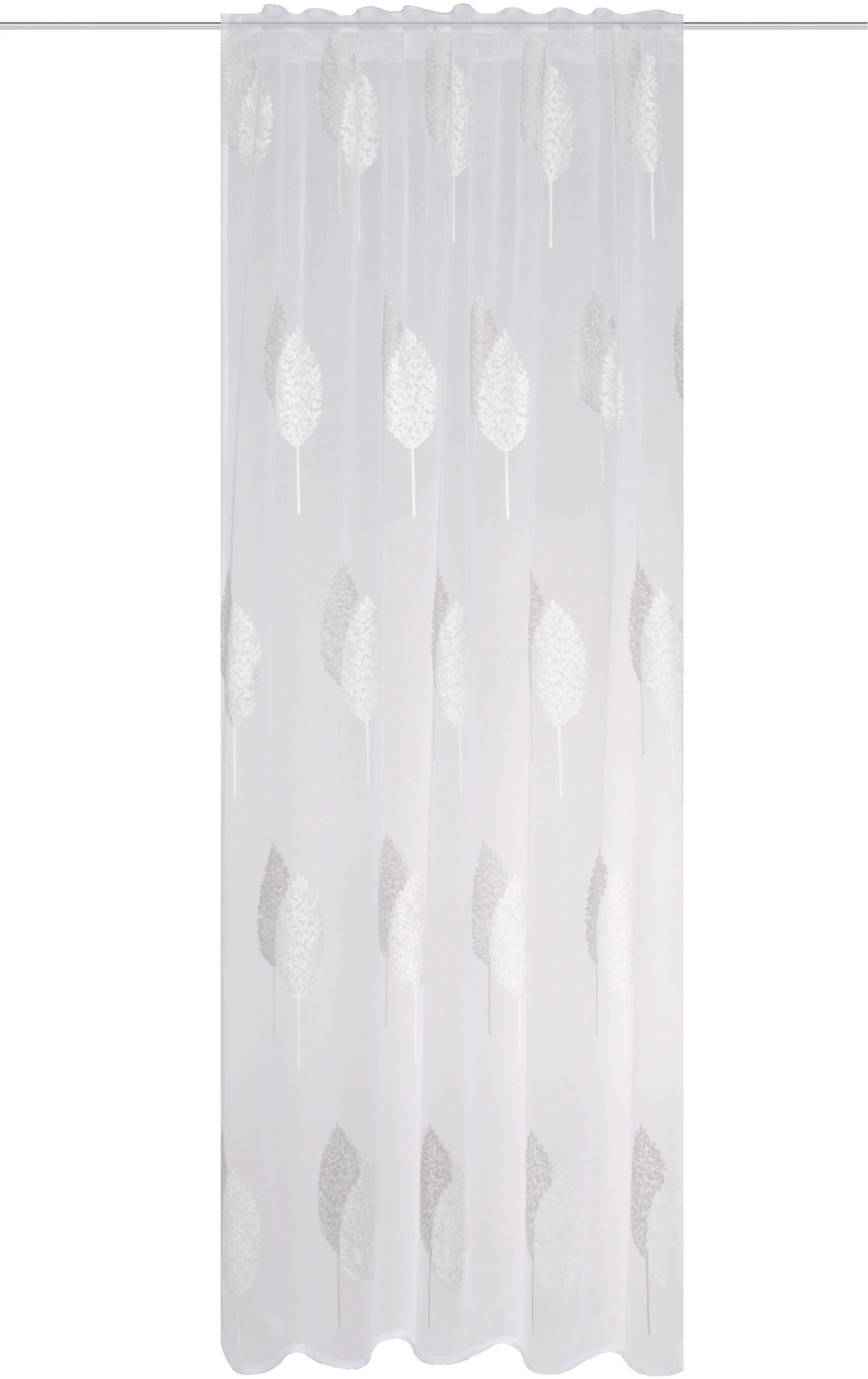 HOME WOHNIDEEN Gardine "ALAVARO" Multifunktionsband 1 Stk. tlg. HxB: 245x14 günstig online kaufen