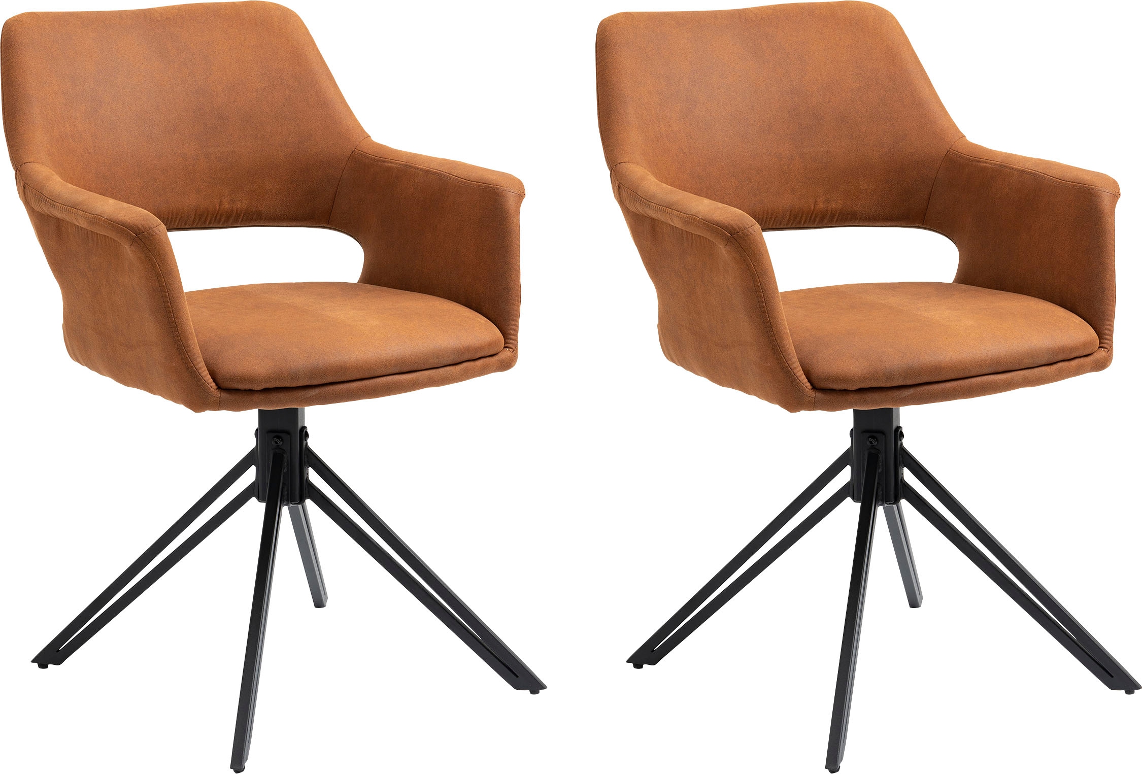 byLIVING Esszimmerstuhl "Estelle" (Set) 2 Stk.360 Grad drehbar günstig online kaufen