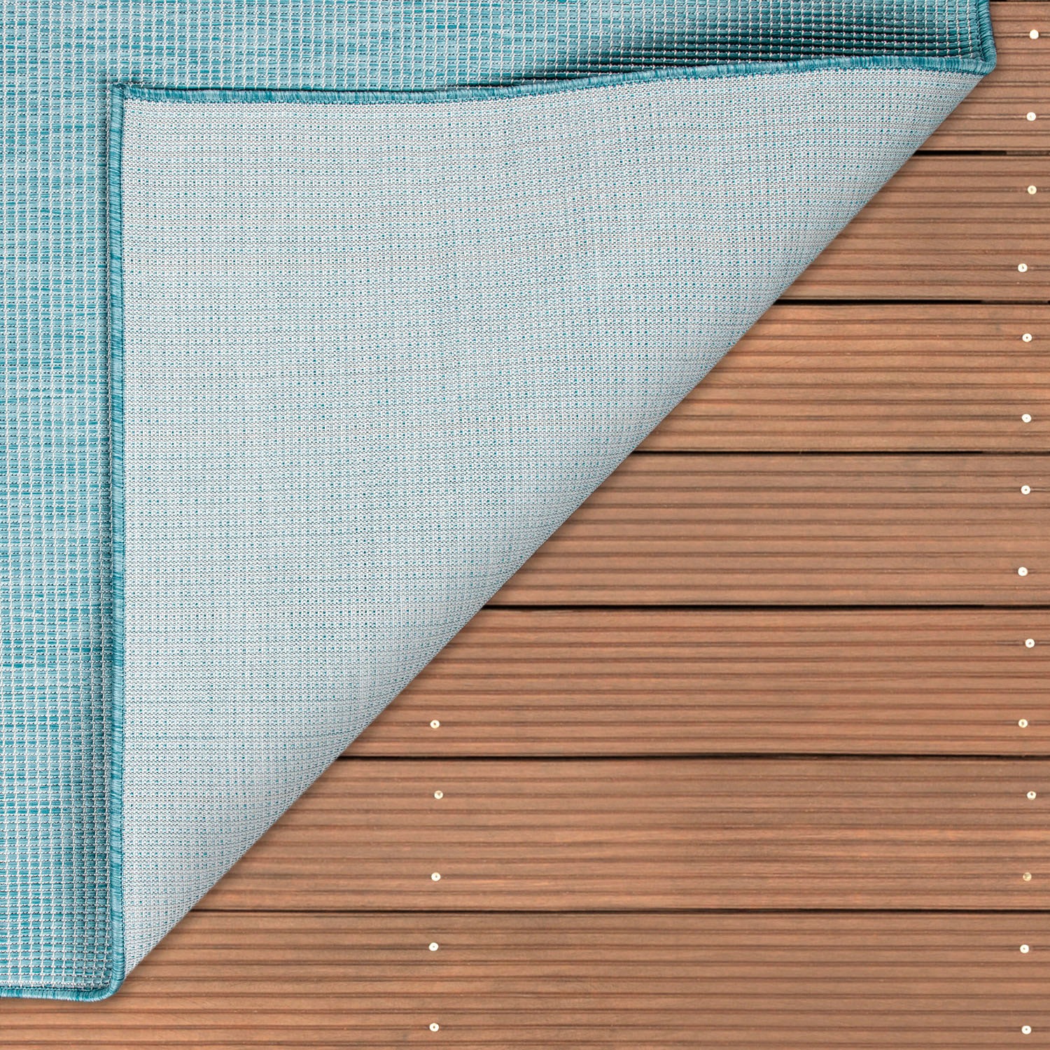 Paco Home Teppich »Sonset«, rechteckig, 4 mm Höhe, Flachgewebe, meliert, In- und Outdoor geeignet, Wohnzimmer
