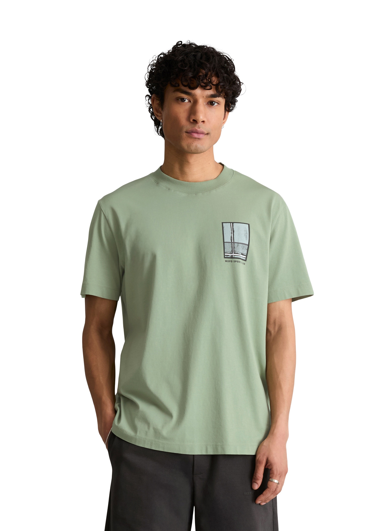 Marc O'Polo DENIM T-Shirt »mit großem Rückenprint«