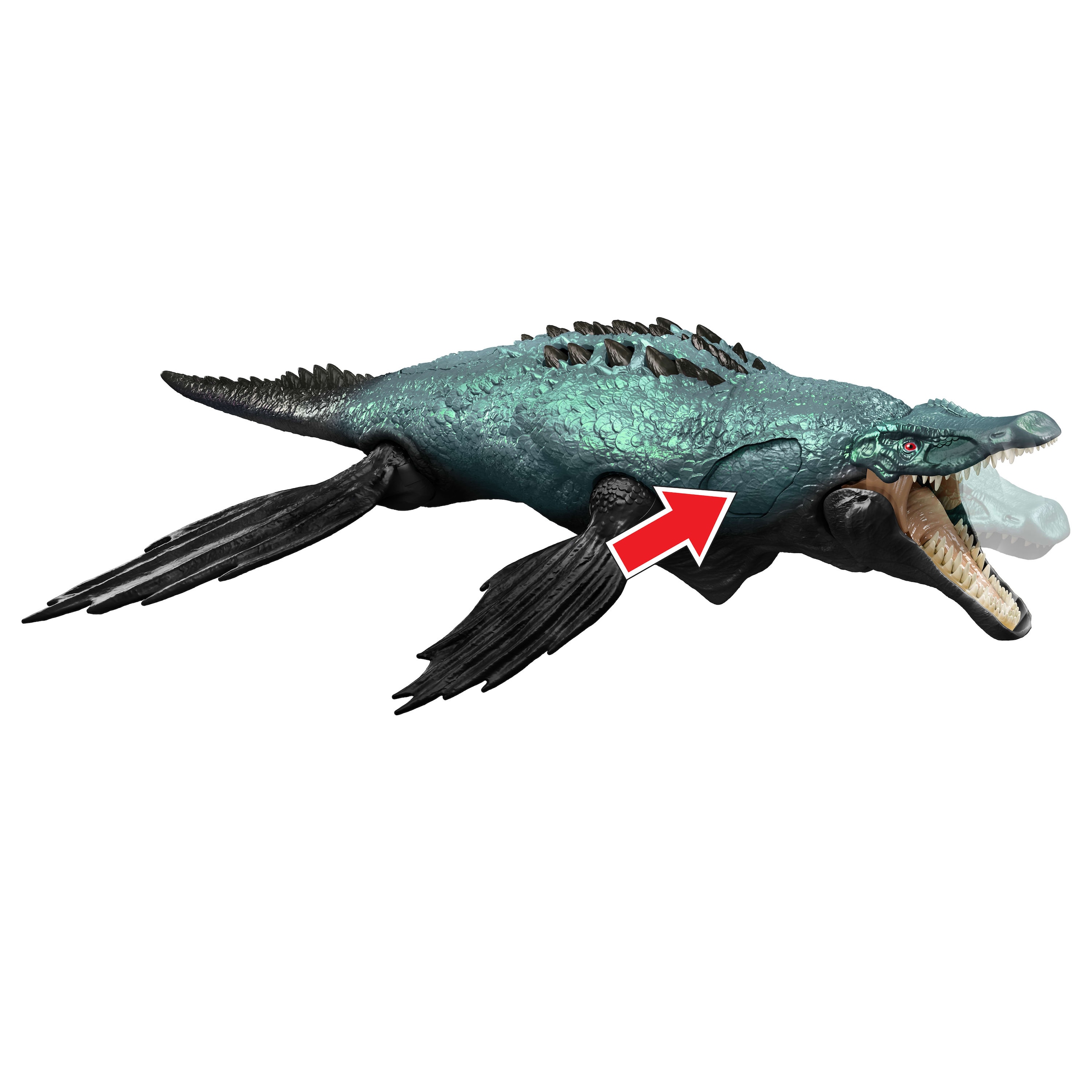 Mattel® Actionfigur »Jurassic World Gigantic Thrashers - Liopleurodon« mit Funktionen