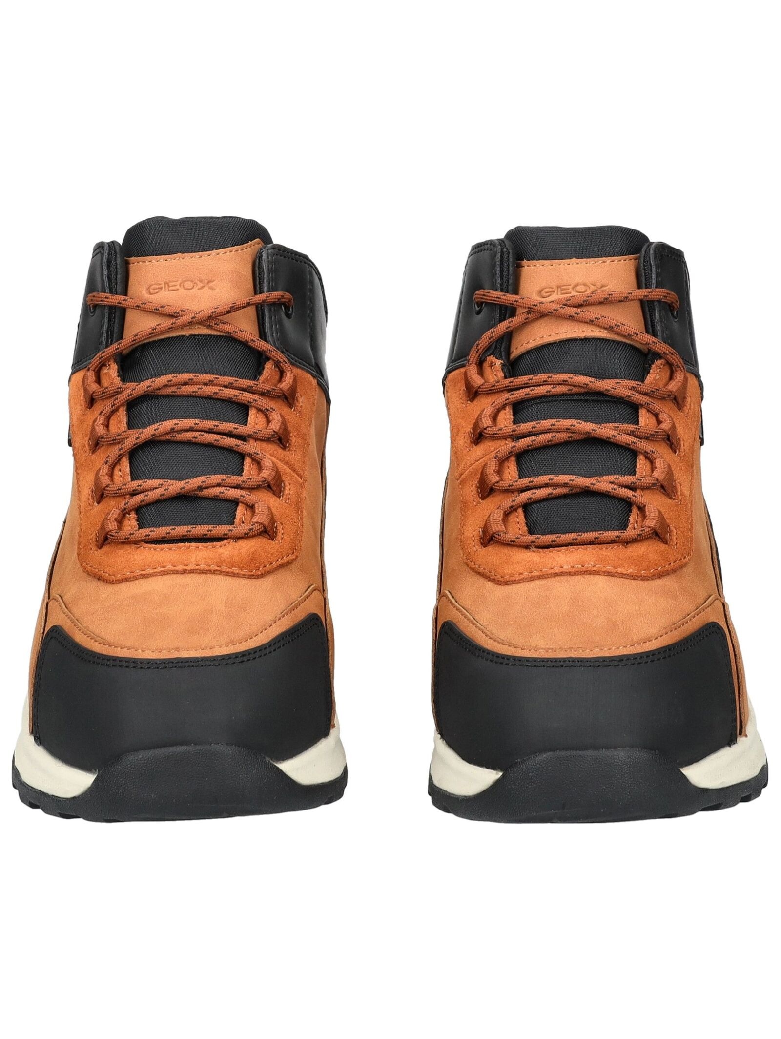Geox Schnürstiefelette »Geox Stiefelette Lederimitat/Textil«
