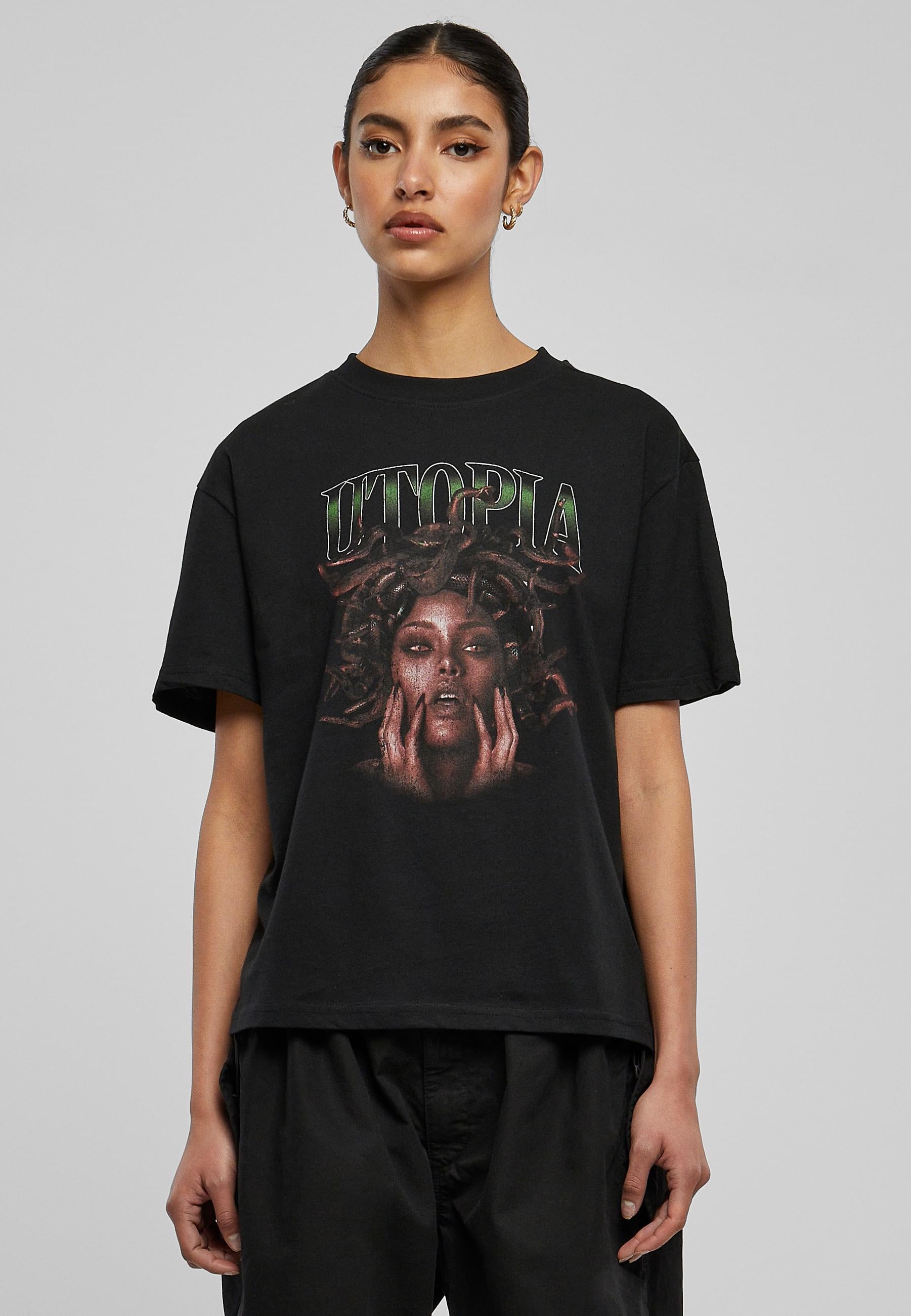 Miss Tee T-Shirt »Miss Tee Damen Utopia Tee«, (1 tlg.)