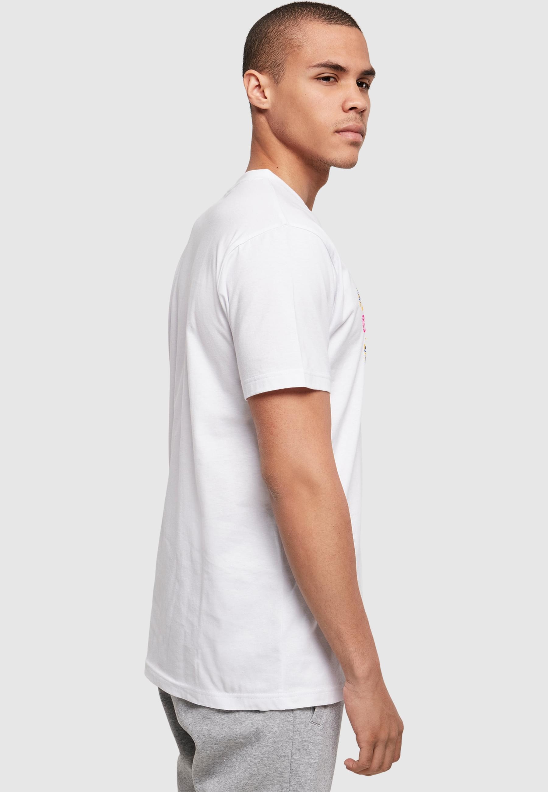 ABSOLUTE CULT T-Shirt »ABSOLUTE CULT Herren Blue Beetle - Logo Pattern Basic T-Shirt«, (1 tlg.)