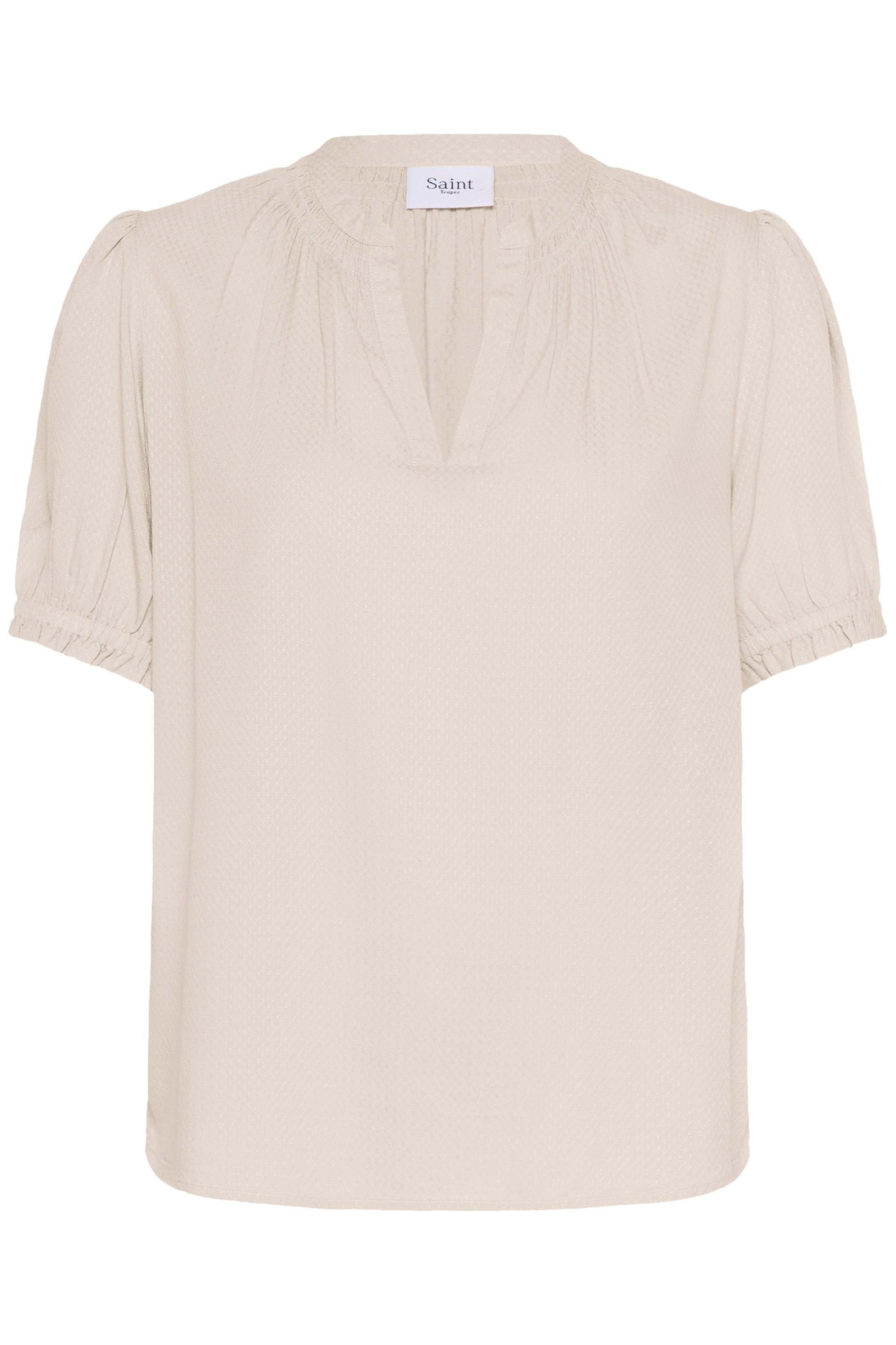 Saint Tropez Kurzarmbluse »Kurzarm-Bluse BrittaSZ«