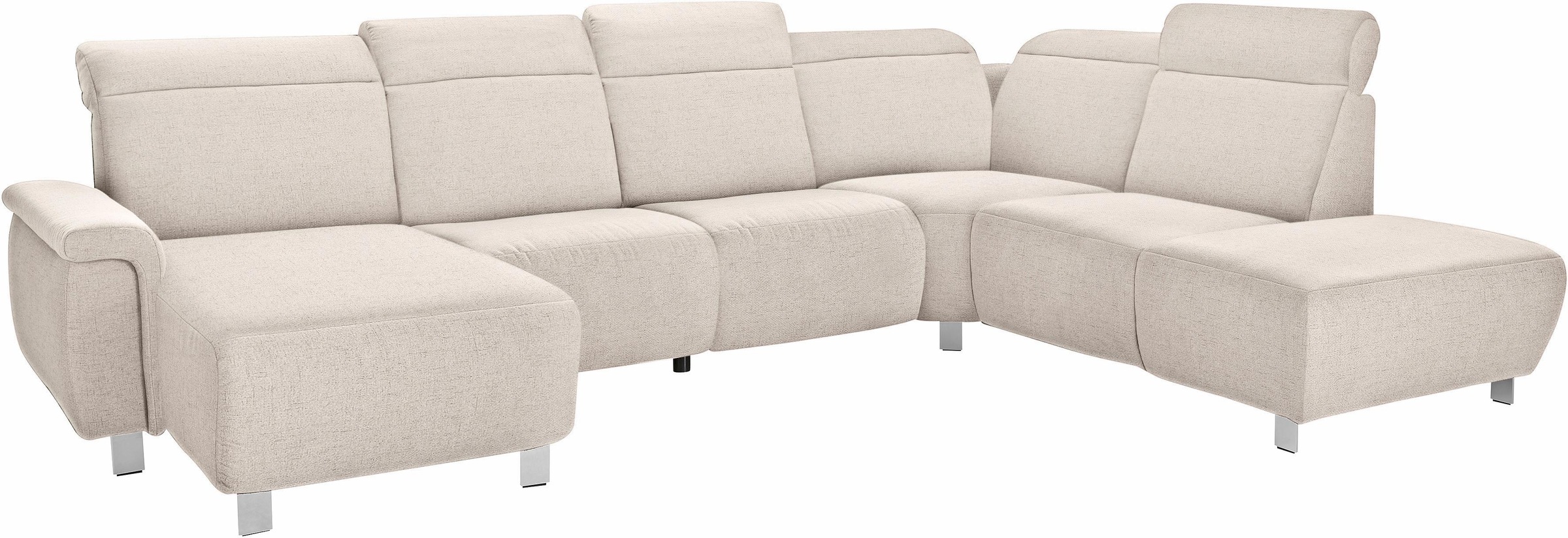 sit&more Wohnlandschaft »Township U-Form«, wahlweise mit elektrischer Wallfree-Funktion