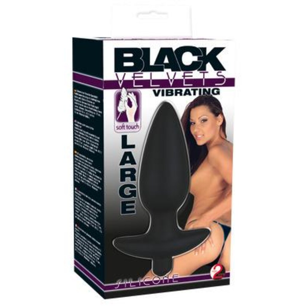 BLACK VELVETS Analplug