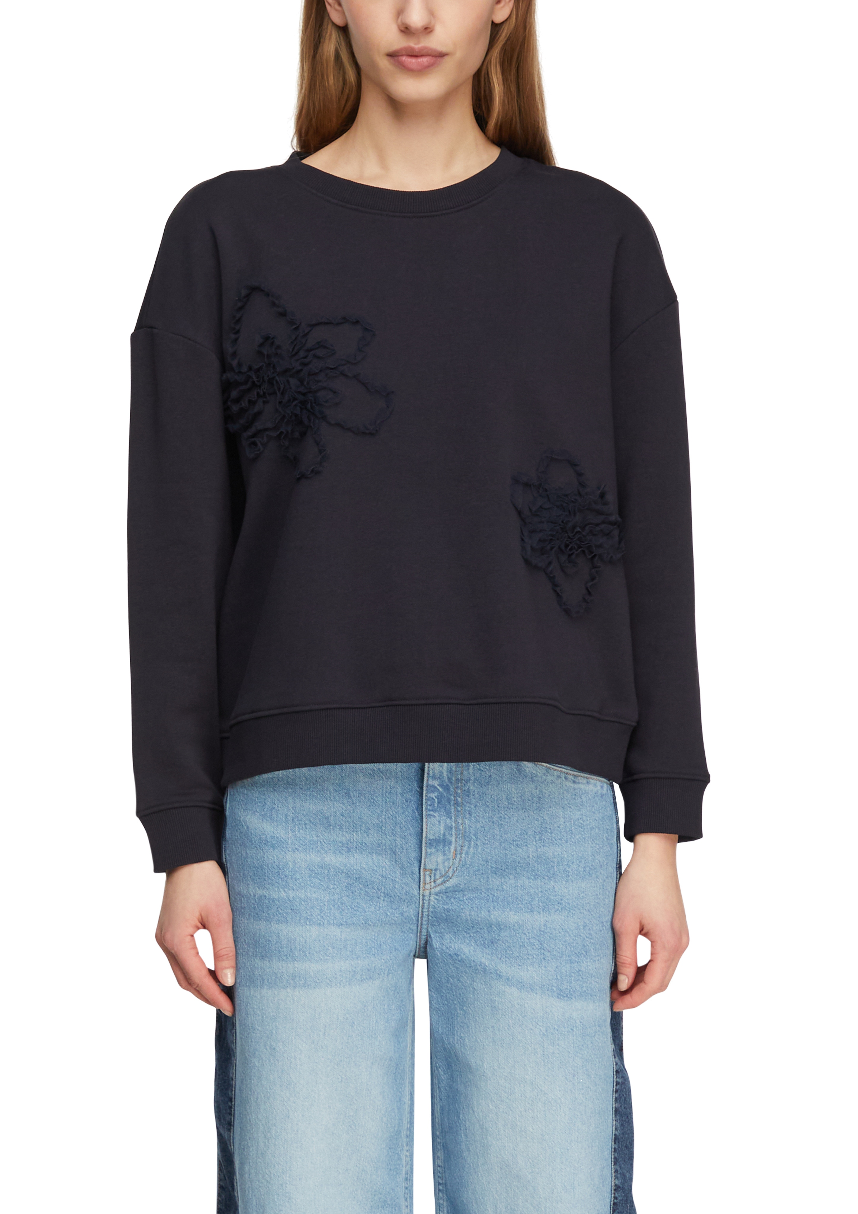 Comma Sweatshirt, mit Stickerei