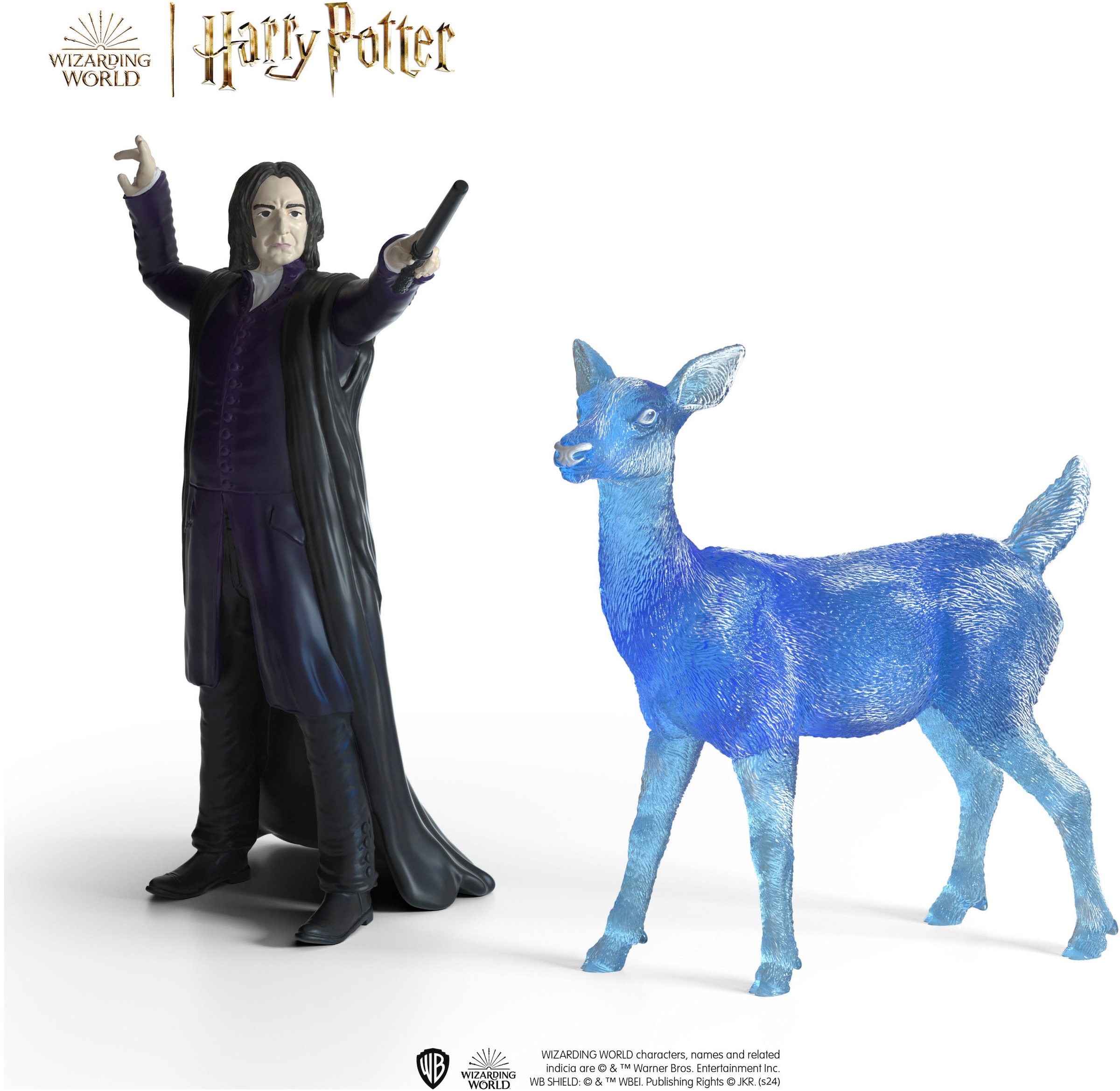Schleich® Spielfigur »WIZARDING WOLRD™, Professor Snape & Patronus (42683)«