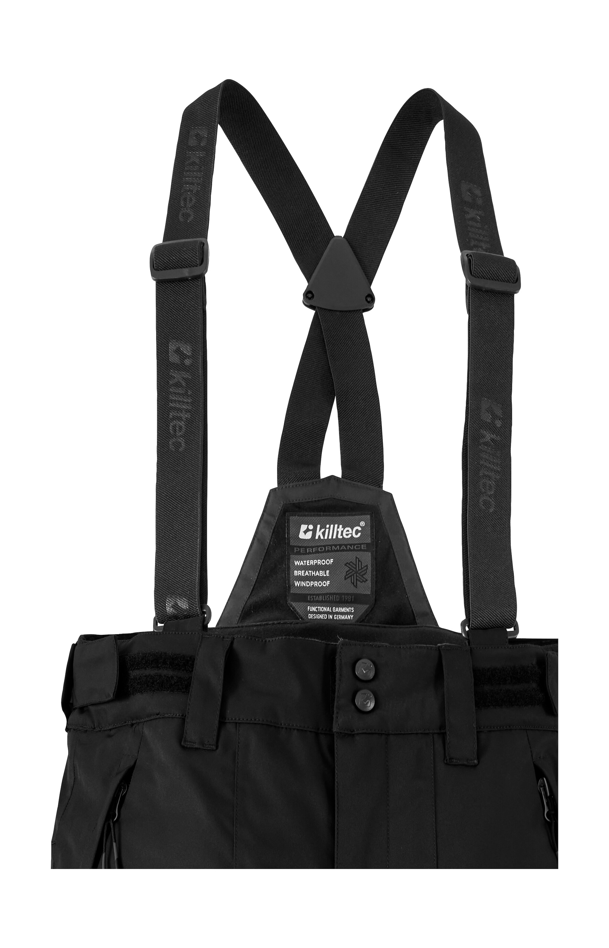 Killtec Skihose »Boys Skihose 242«  Wasserdichte Skihose mit abnehmbarem Latz und verstellbarem Bund