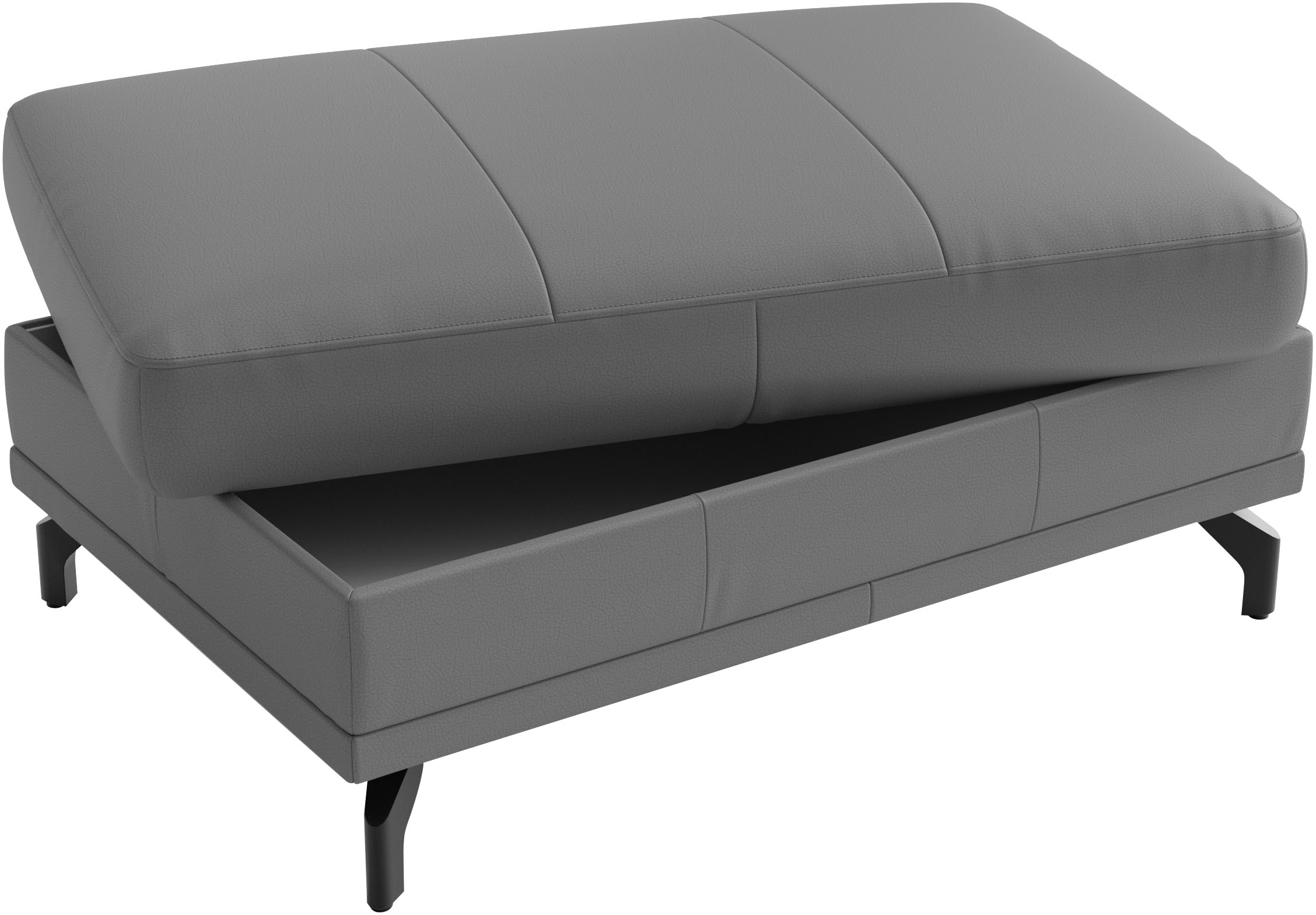 sit&more Polsterhocker »Chelsea, B: 103 cm, Leder« mit praktischem Stauraum, besonders langlebig