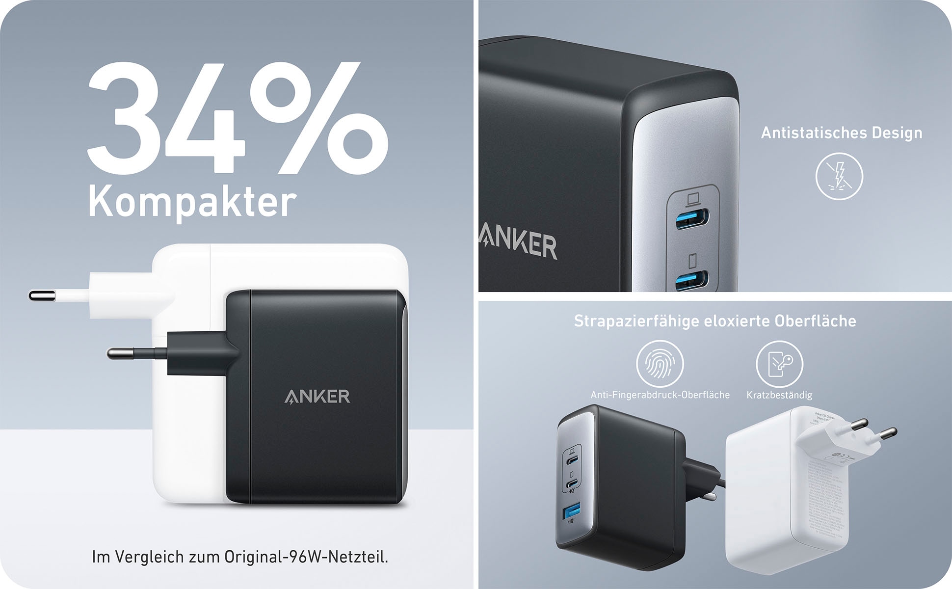 Anker Smartphone-Ladegerät »736 Charger (Nano II 100W)«