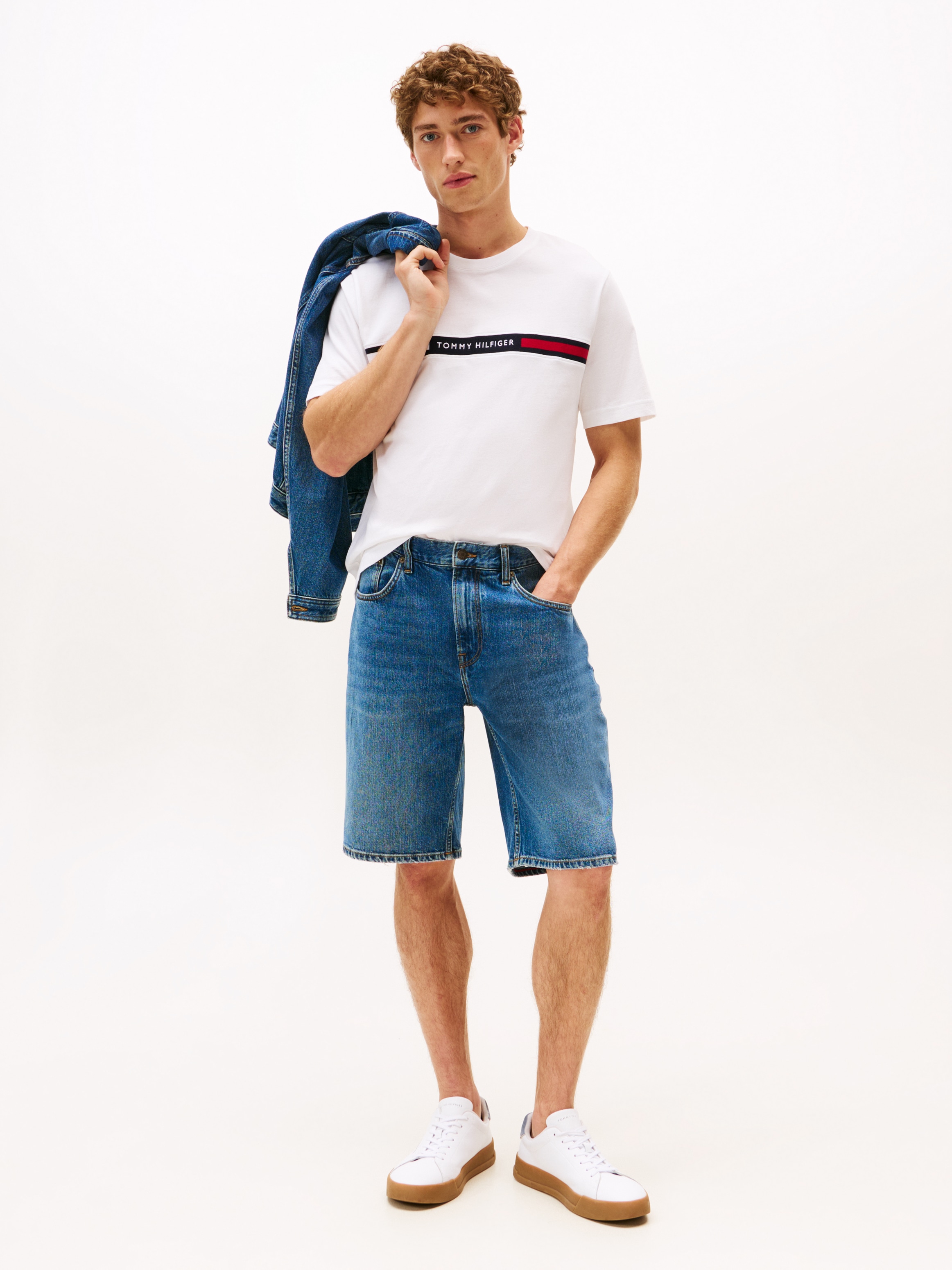 Tommy Hilfiger T-Shirt »HILFIGER CHEST INSERT TEE«