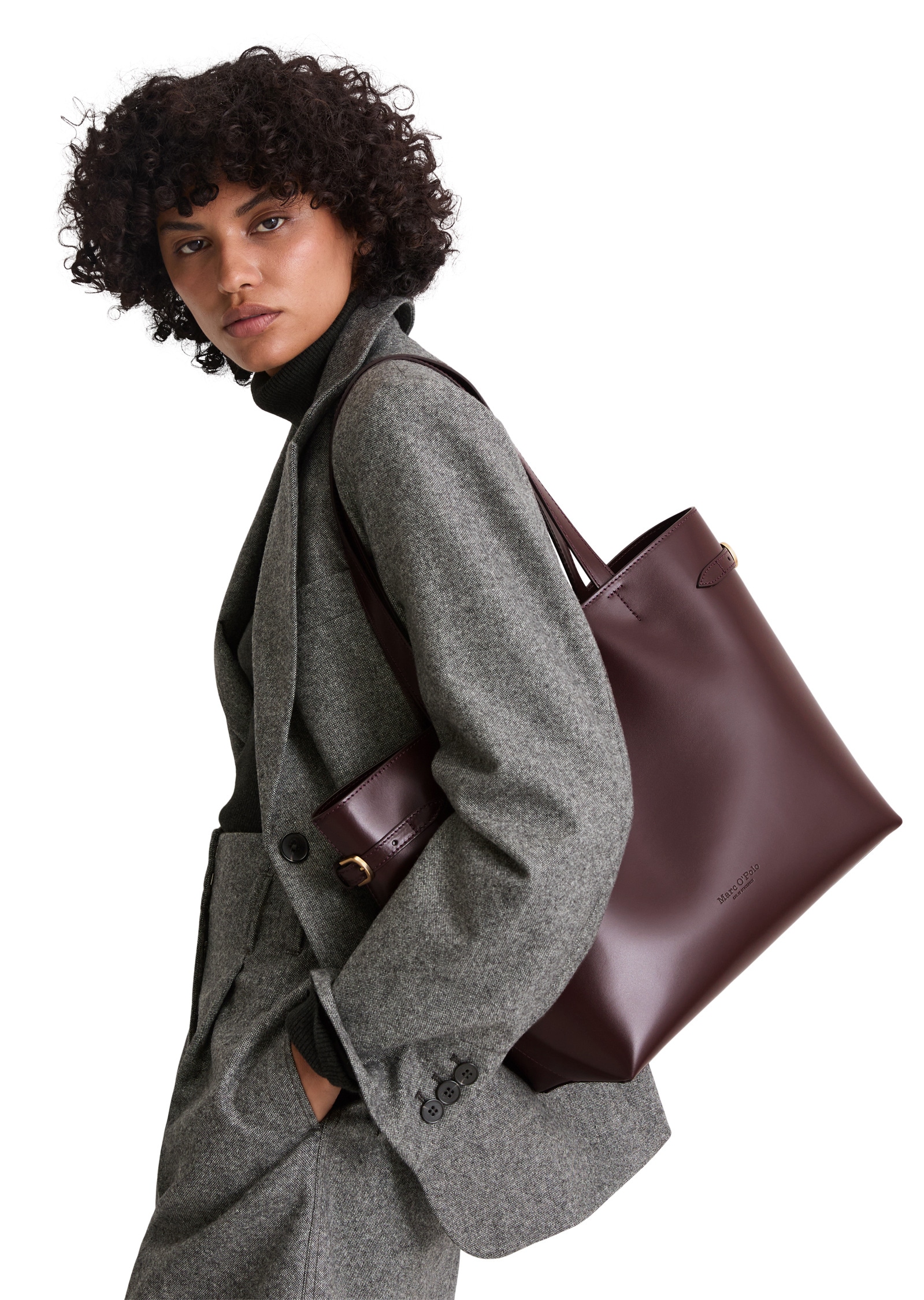 Marc O'Polo Shopper »mit seitlichen Riemen«
