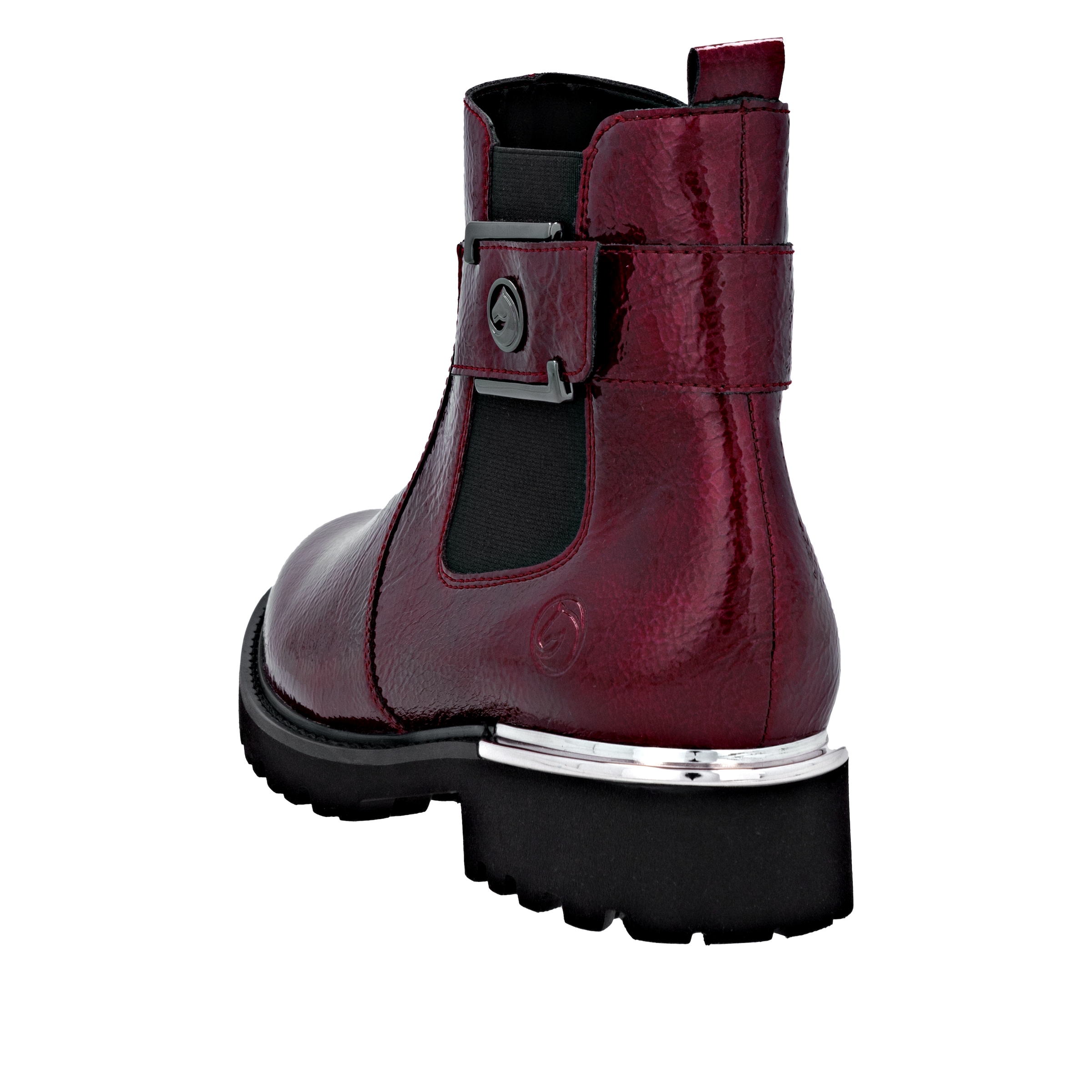 Remonte Chelseaboots, Blockabsatz, Boots, Stiefelette mit praktischem Innen-Reißverschluss