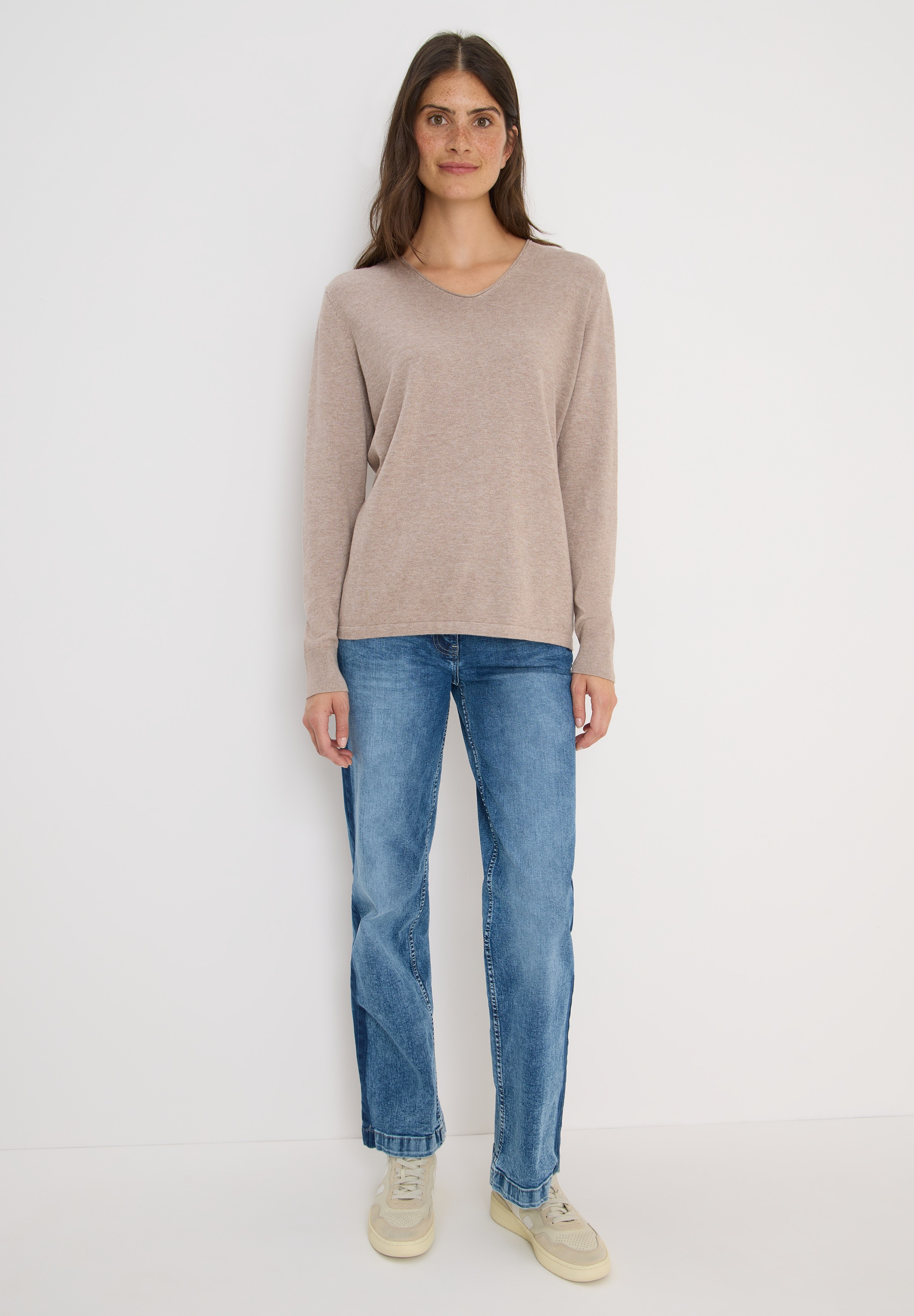 Cecil Strickpullover, im soften Baumwoll-Mix