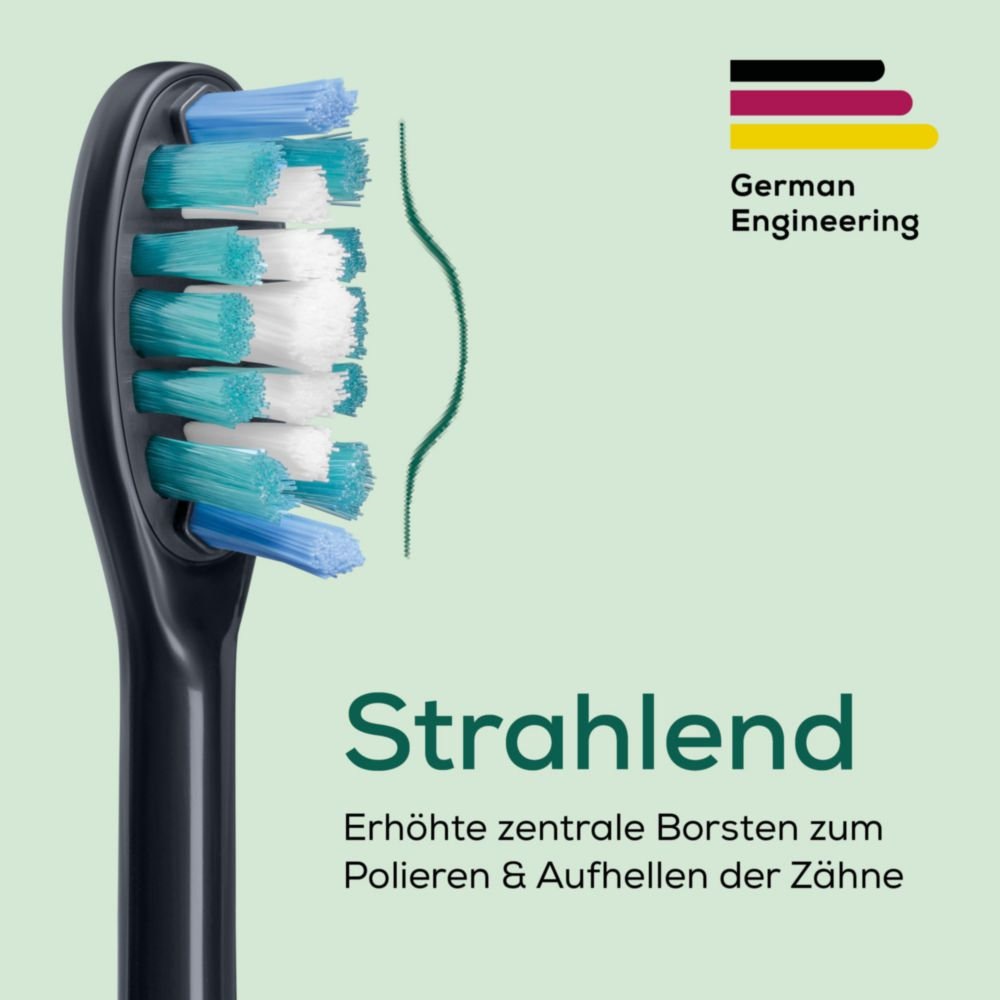 BEURER Aufsteckbürsten »SC Bürstenköpfe mit Indikatorborsten Premium White«, (4 Stück), Schalltechnologie für schonende und gründliche Zahnpflege