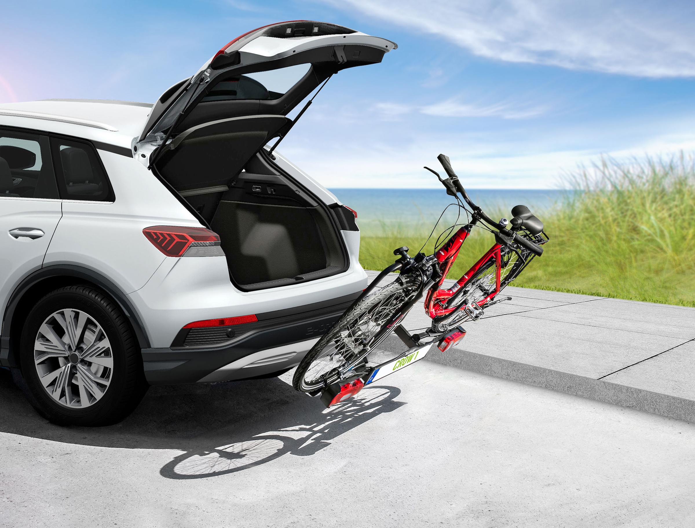 EUFAB Kupplungsfahrradträger »Fahrradträger CROW 1«