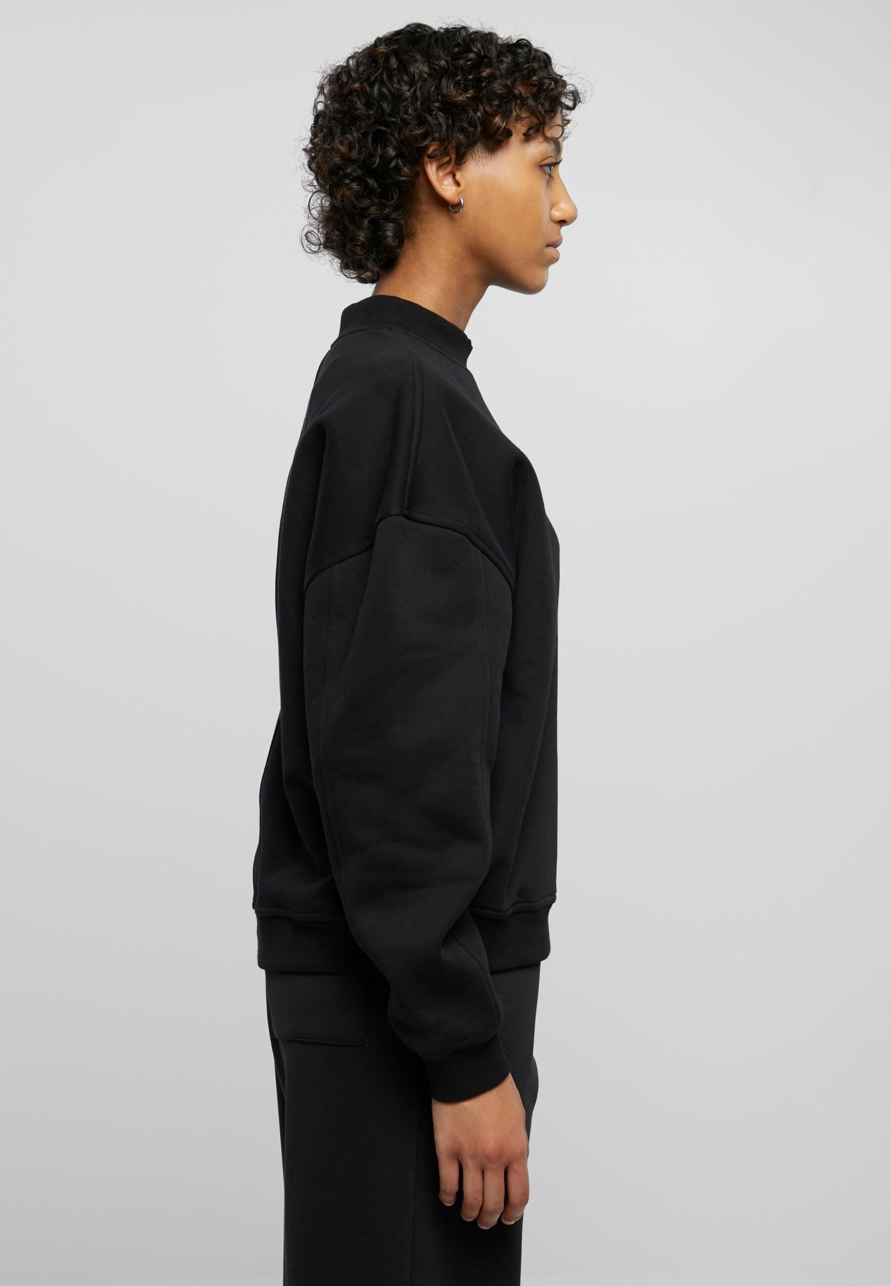 URBAN CLASSICS Sweater »Urban Classics Damen Ladies Oversized Organic Crewneck«