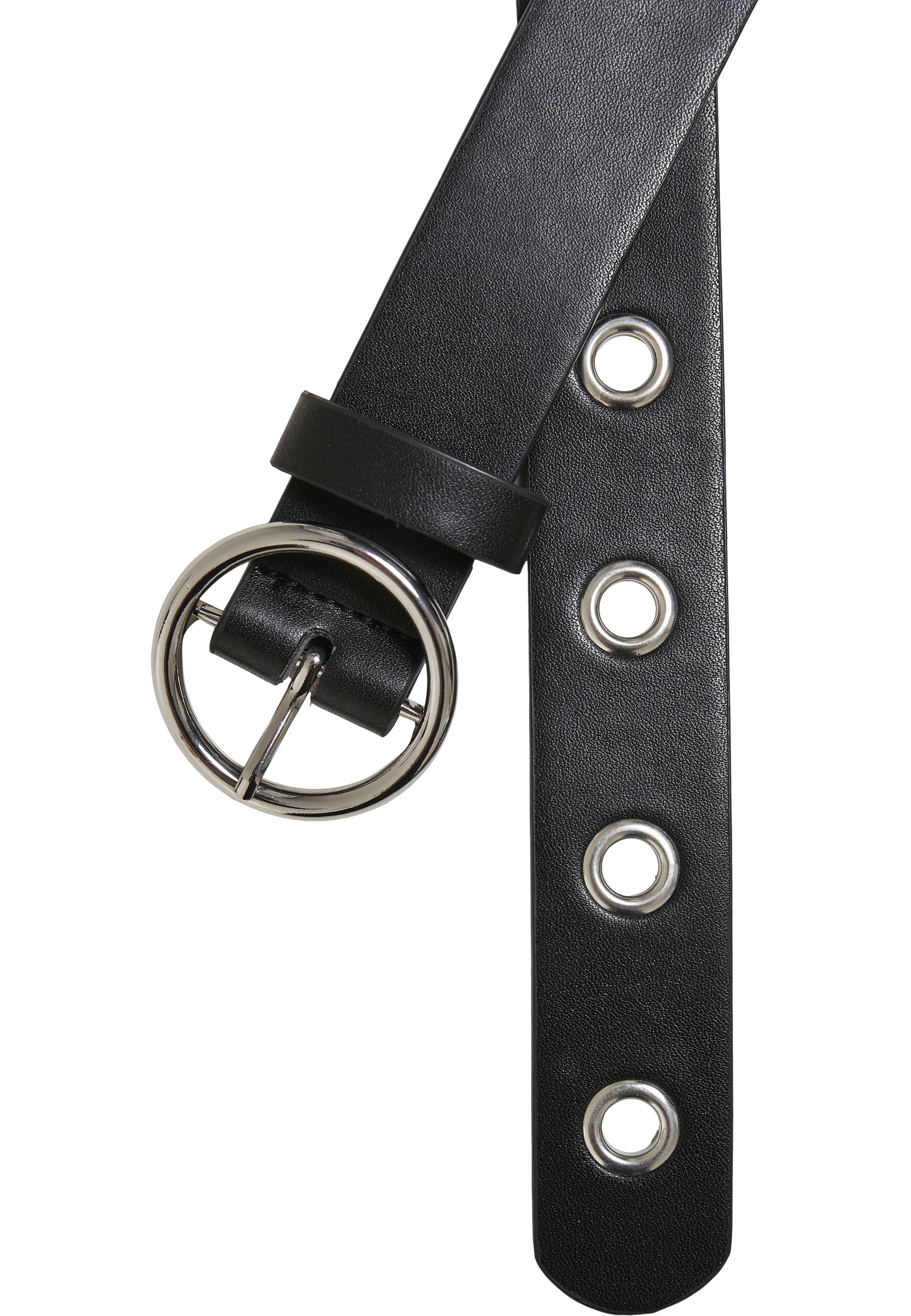 URBAN CLASSICS Hüftgürtel »Urban Classics Unisex Synthetic Leather Eyelet Belt 2-Pack«