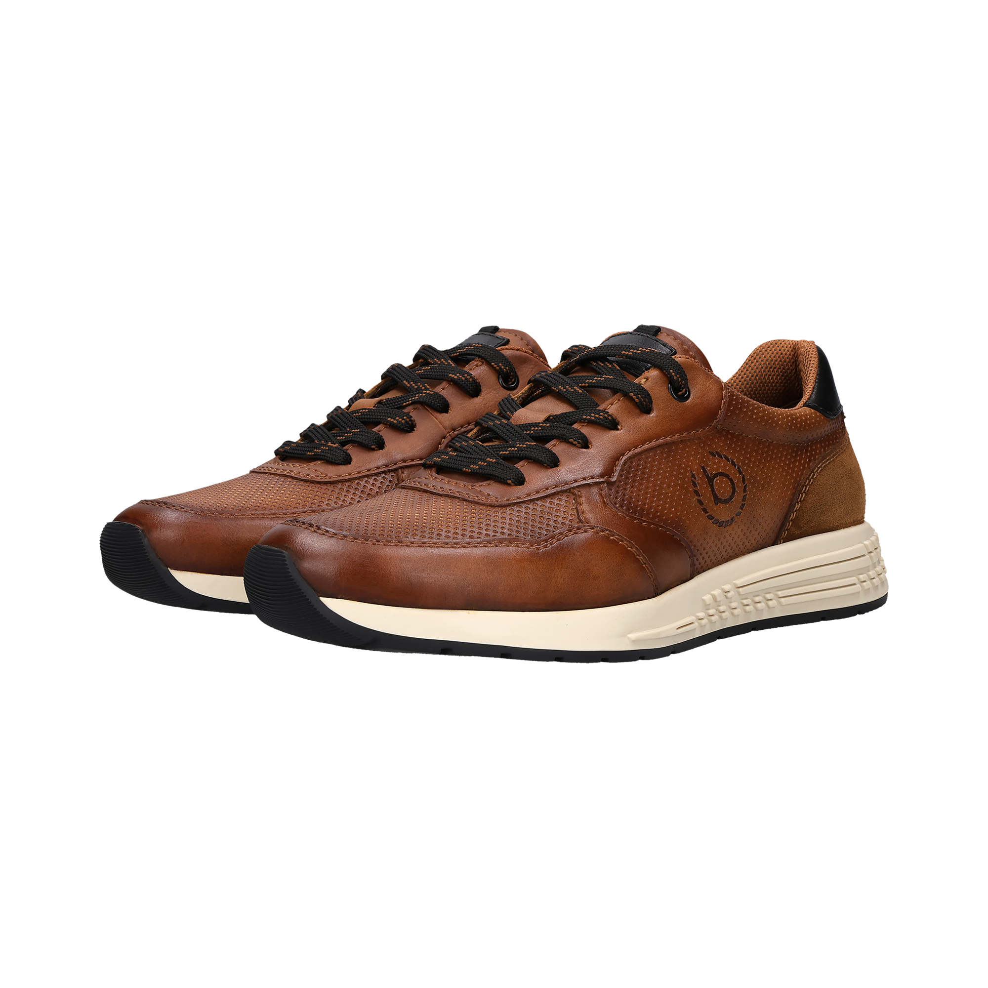 bugatti Sneaker Freizeitschuh, Halbschuh, Schnürschuh in Used-Optik
