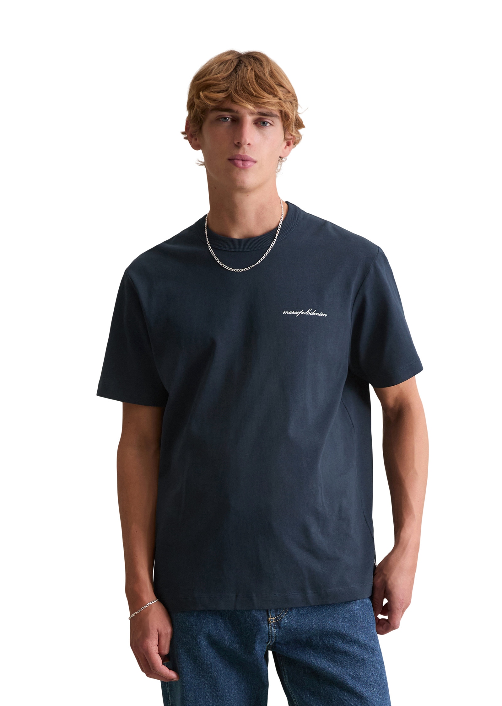 Marc O'Polo DENIM T-Shirt »aus schwerem Bio-Baumwoll-Jersey«