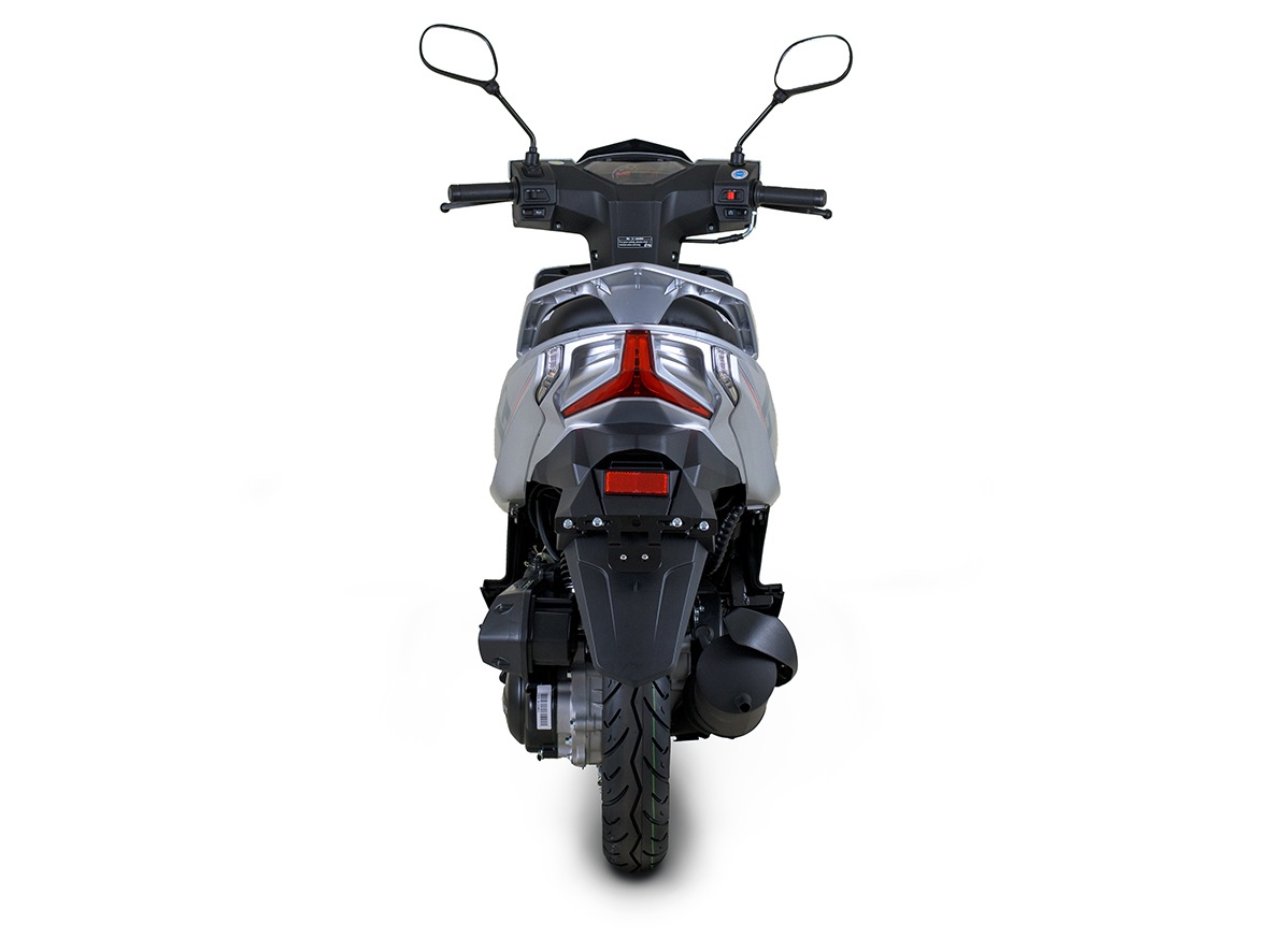 GT UNION Motorroller »Sonic X 45« 49,6 cm³ 45 km/h Euro 5 3 Komplett-Set, 2 Stk. tlg. Luftgekühlter Motor