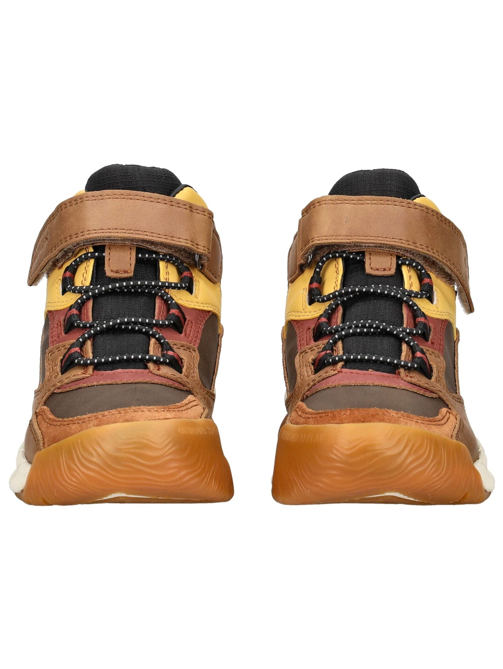 Geox Schnürstiefelette »Geox Stiefelette Lederimitat/Textil«