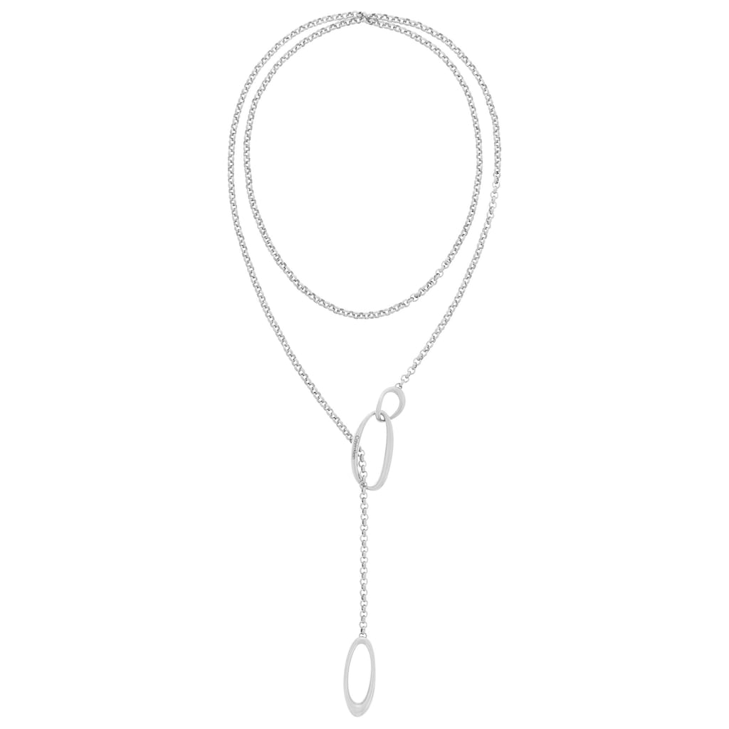 Calvin Klein Kette mit Anhänger »Schmuck Edelstahl Halsschmuck Halskette Erbskette SCULPTURAL«