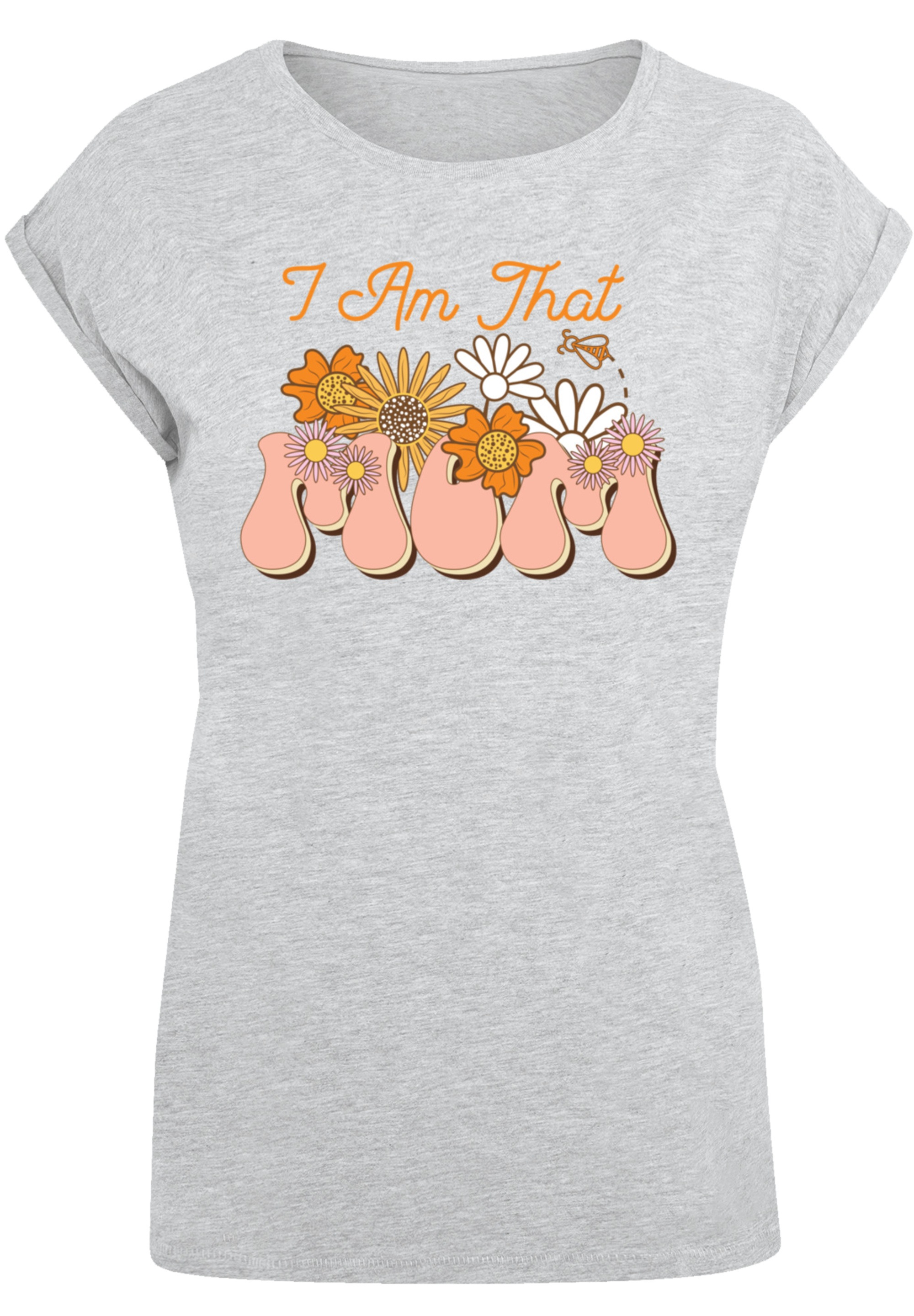 F4NT4STIC T-Shirt »Muttertag Blumen Mama«, Premium Qualität