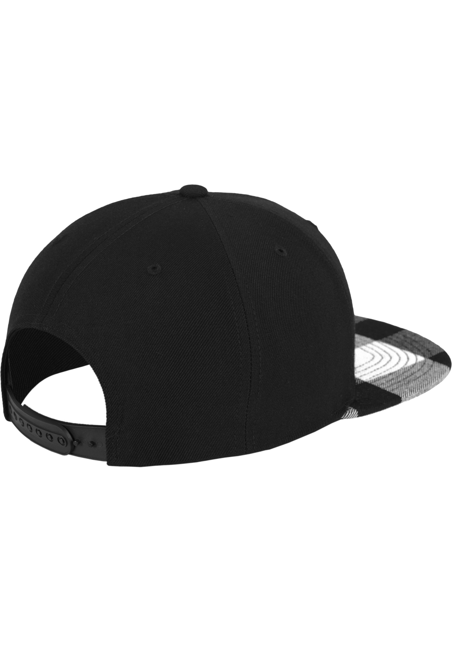 Thumbnail - Flexfit Snapback Cap "Flexfit Snapback Checked Flanell Peak Snapback"