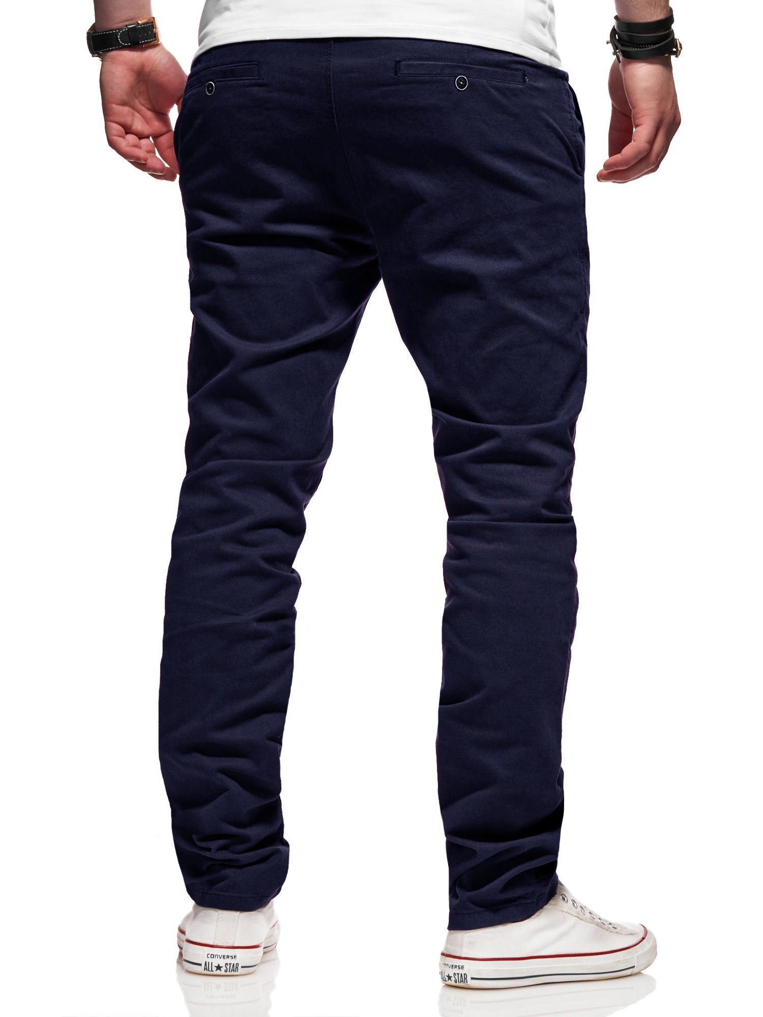 behype Chinohose »Heritage«, im Slim -Fit-Schnitt