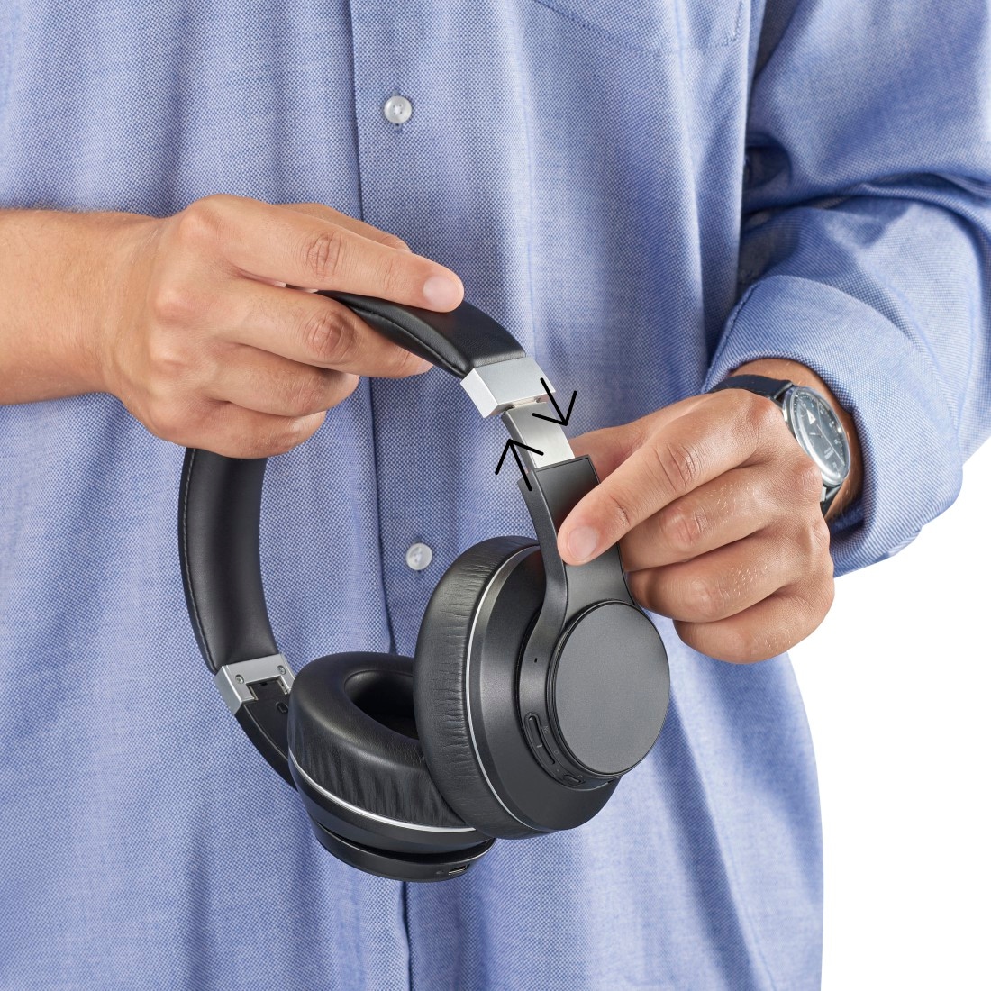 Hama Bluetooth-Kopfhörer »Bluetooth-Kopfhörer „Passion Voyage“, Noise  Cancelling, bis 20h Akku«, Active Noise Cancelling (ANC)-Sprachsteuerung-integrierte  Steuerung für Anrufe und Musik-Freisprechfunktion | BAUR