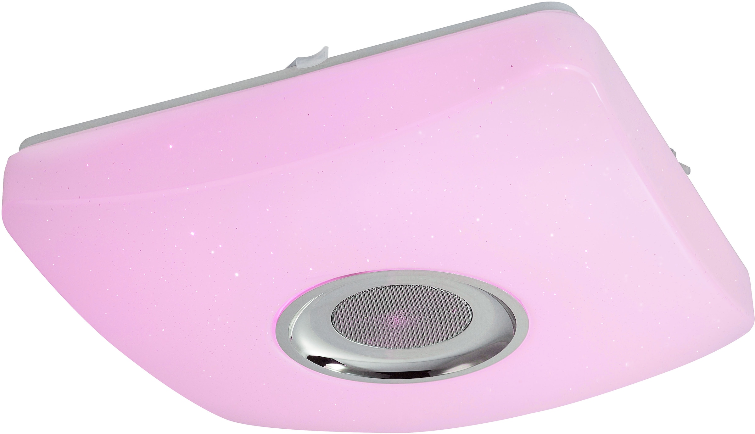 GLOBO LIGHTING LED Deckenleuchte »AYLEEN«, Leuchtmittel LED-Modul | LED fest integriert, Deckenlampe/Quadrat/Wohnzimmer/Schlafzimmer/elegant/rot-grün-blau