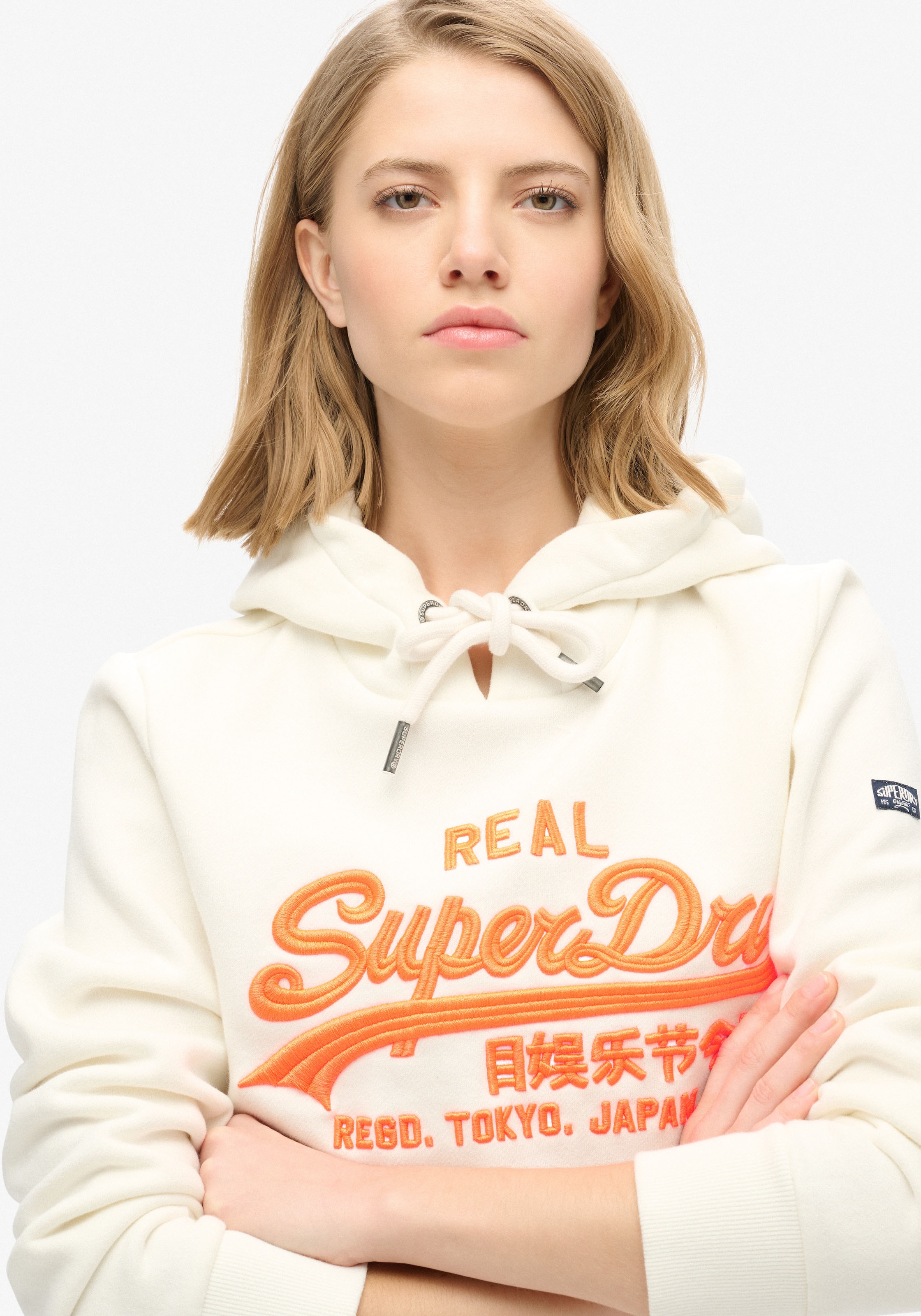 Superdry Kapuzensweatshirt »NEON VL EMB GRAPHIC HOODIE«