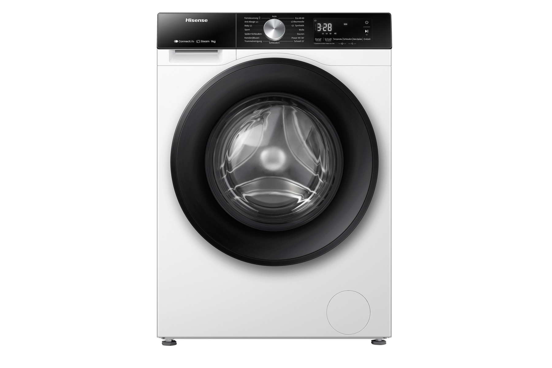 Hisense Waschmaschine »WF3S9043BW3«, 9 kg, 1400 U/min, Wifi-ConnectLife