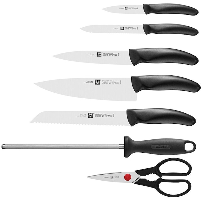 Zwilling Messerblock »STYLE«, 8 tlg., eisgehärtete Klingen | Im Sale