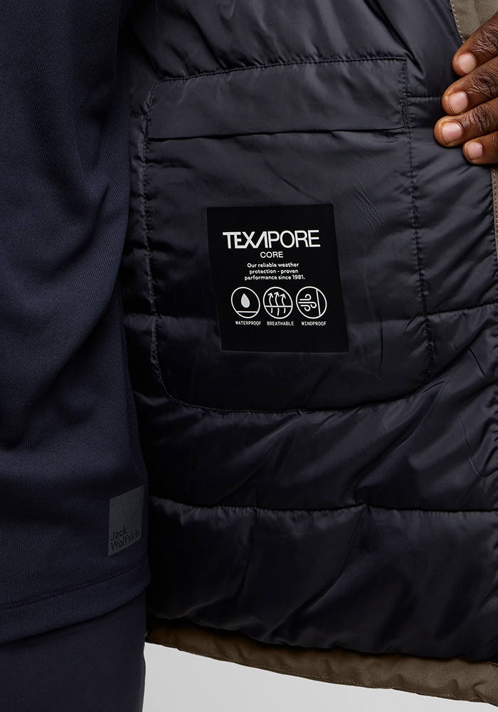 Jack Wolfskin Funktionsjacke »TEMPELTOR JKT M«, mit Kapuze