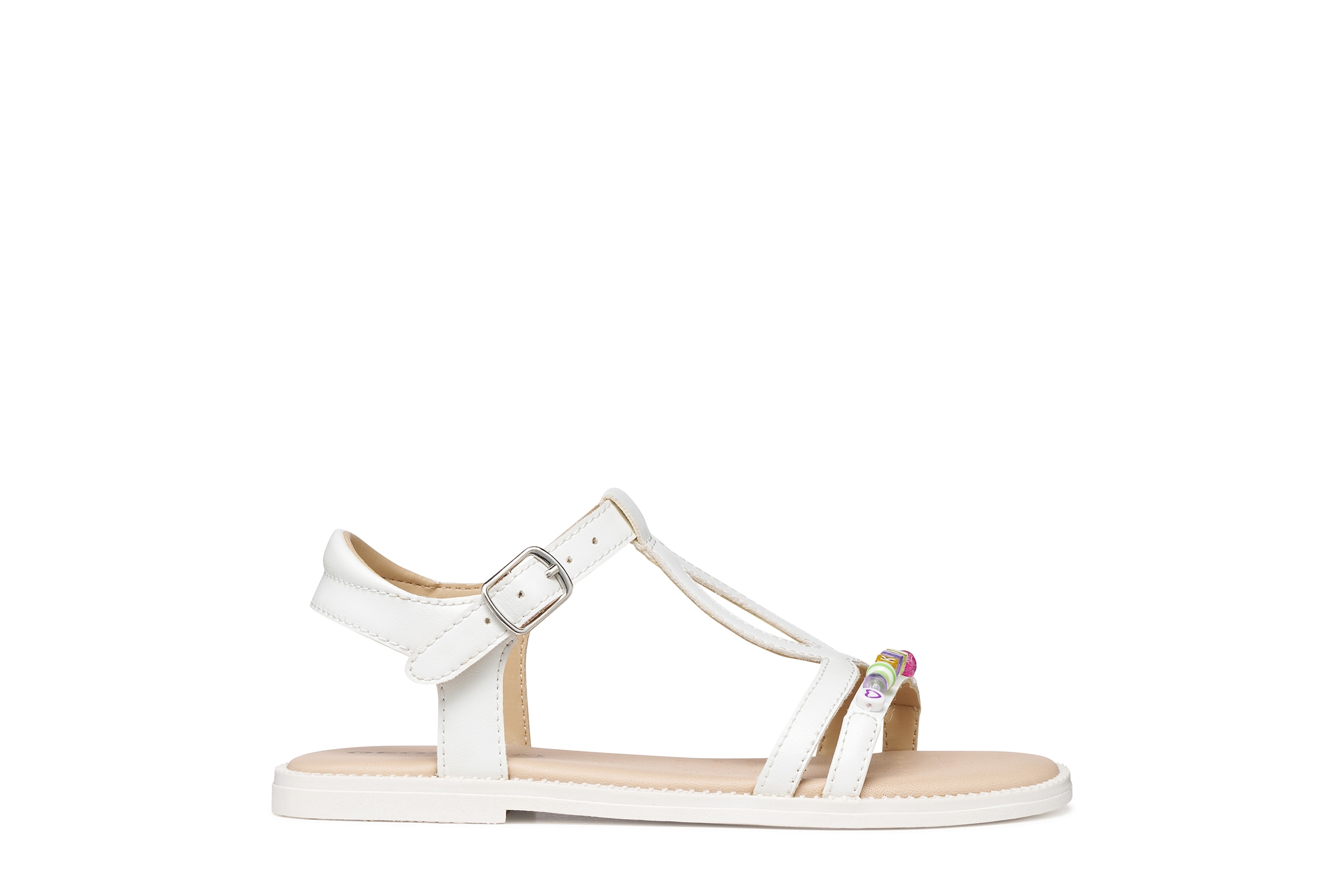 Geox Sandale »J SANDAL KARLY GIRL«  Sandale mit Fersenriemen, Größenschablone zum Download