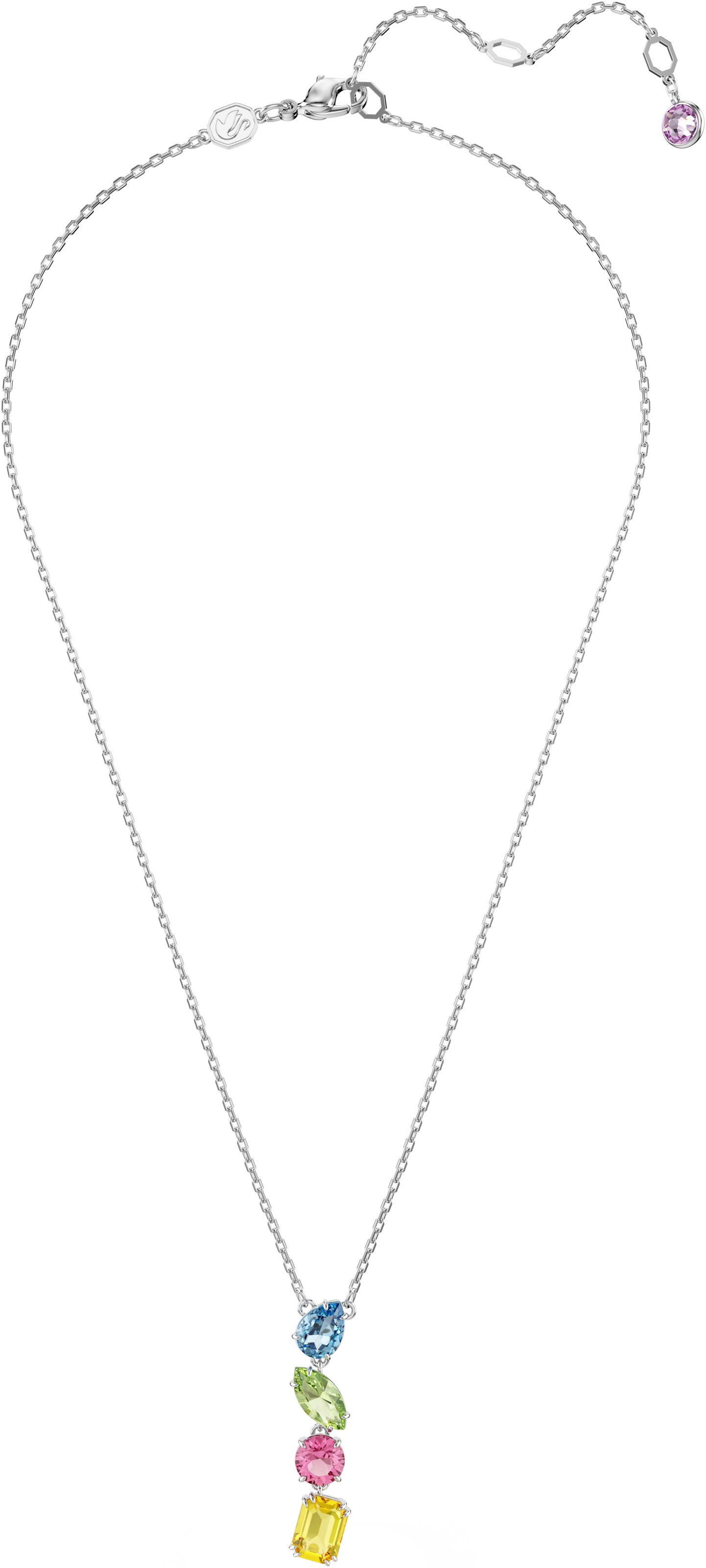 Swarovski Kette mit Anhänger »Schmuck Geschenk Halskette Gema Y-Anhänger«, mit Swarovski® Kristall