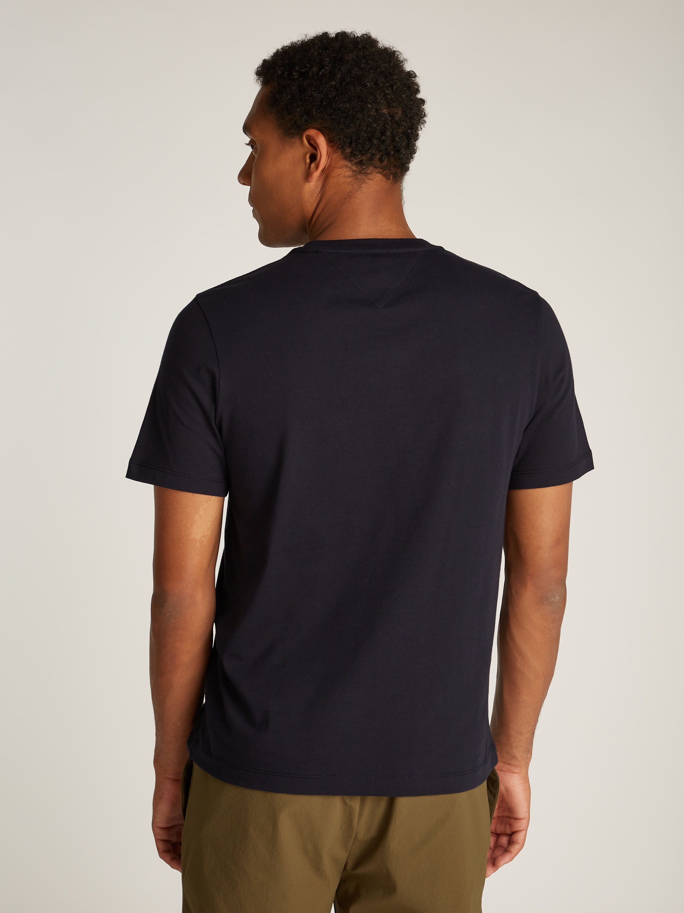 Tommy Hilfiger Rundhalsshirt »HILFIGER CHEST STRIPE TEE«