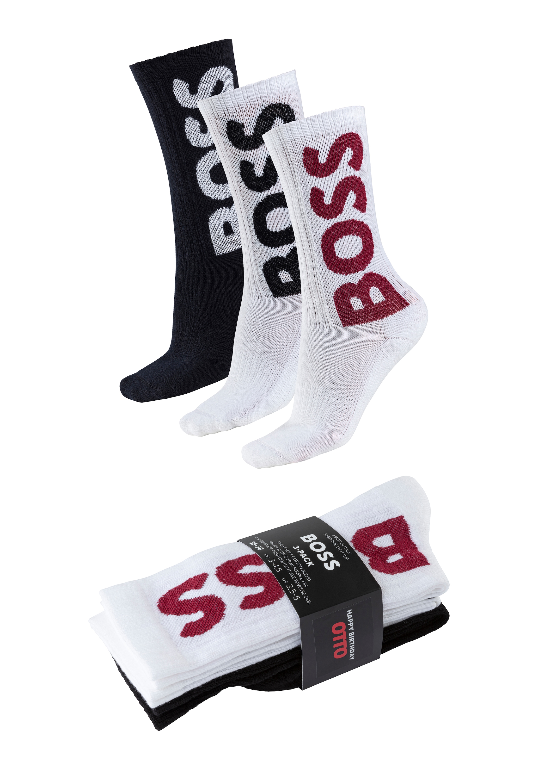 BOSS Socken "Limited Edition Unisex" Packung, 3er, 3 Stk. tlg. Special Limi günstig online kaufen
